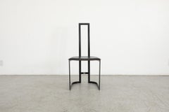 1980 Modernistischer Gastone Rinaldi Beistellstuhl für Thema Italy 1