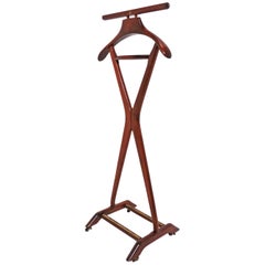 Modernist Gentleman's Valet Stand by Fratelli Reguitti, Italy