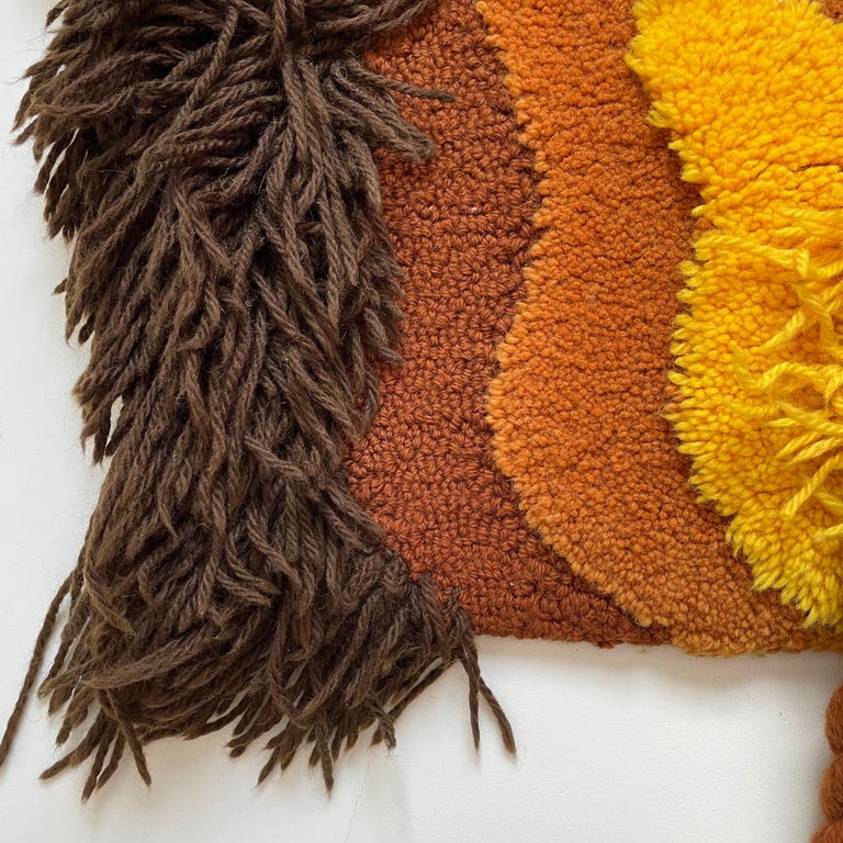 Germany Rugs Modernist German Wall Rug by Ewald Kröner for Schloss Hackhausen ...