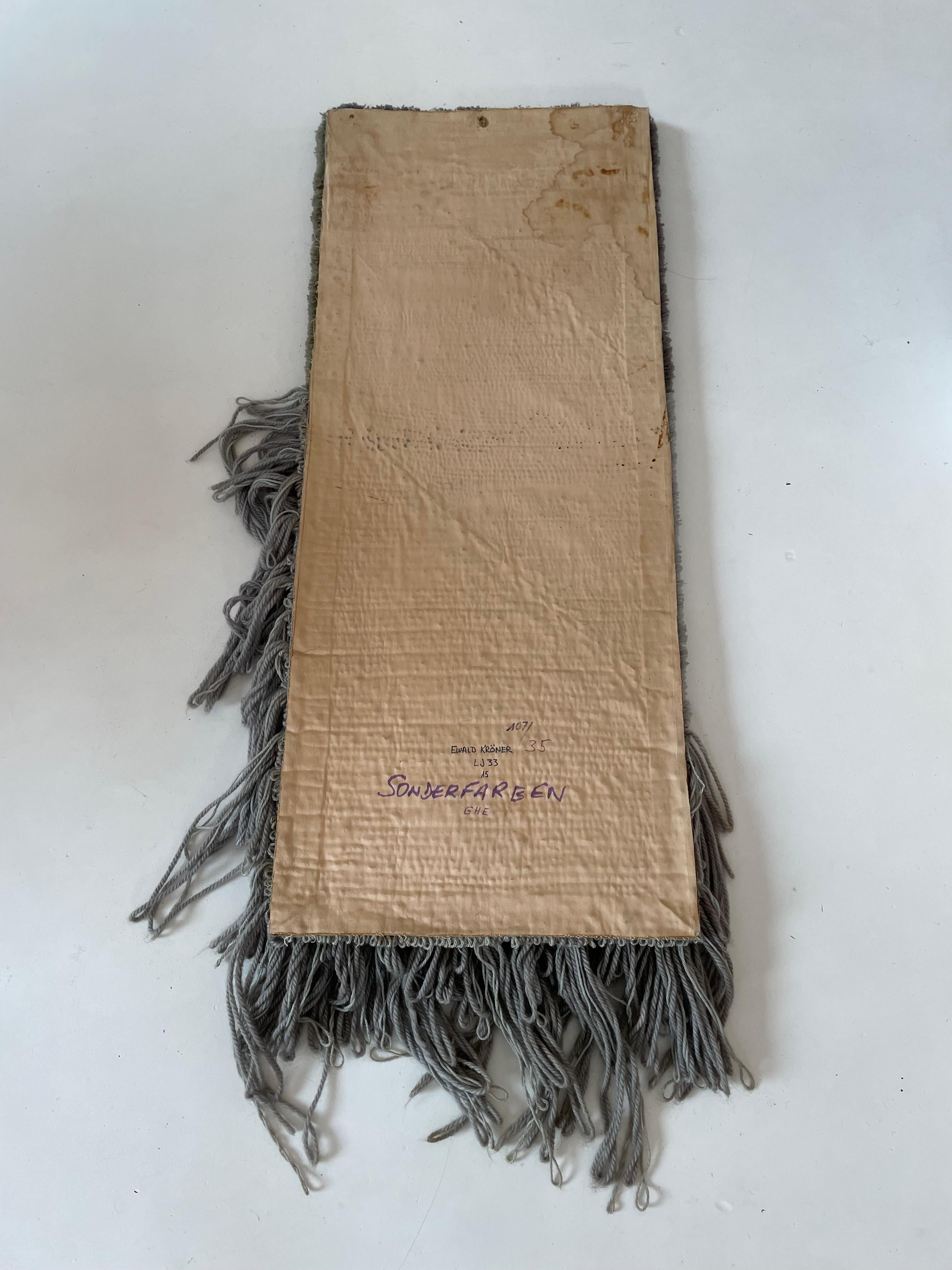 Tapis mural moderniste allemand par Ewald Kröner Schloss Hackhausen, Allemagne, 1970 no2 en vente 10