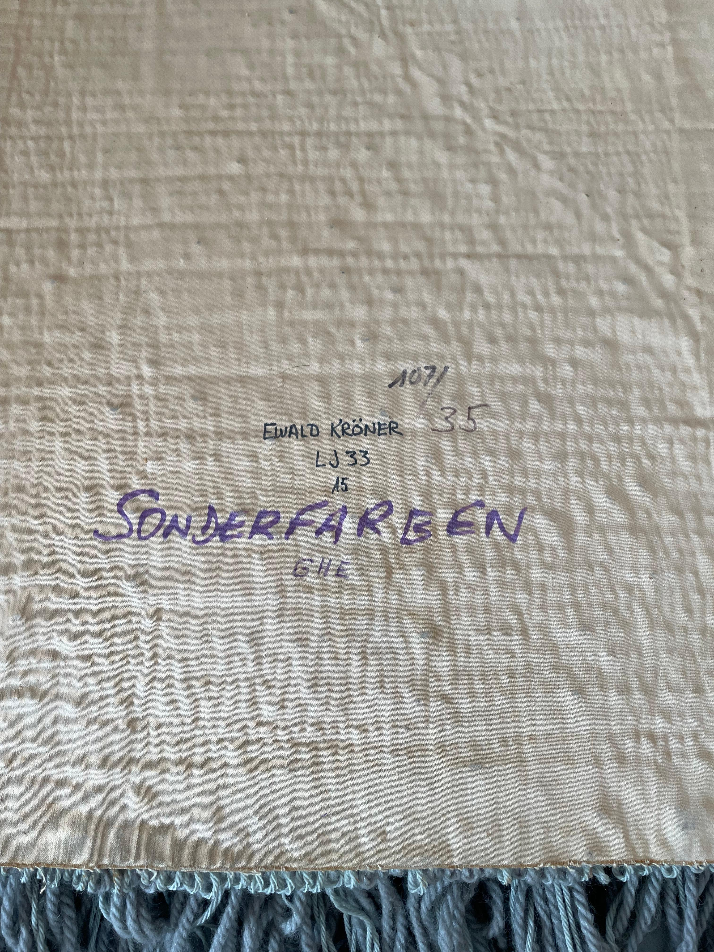 Tapis mural moderniste allemand par Ewald Kröner Schloss Hackhausen, Allemagne, 1970 no2 en vente 11