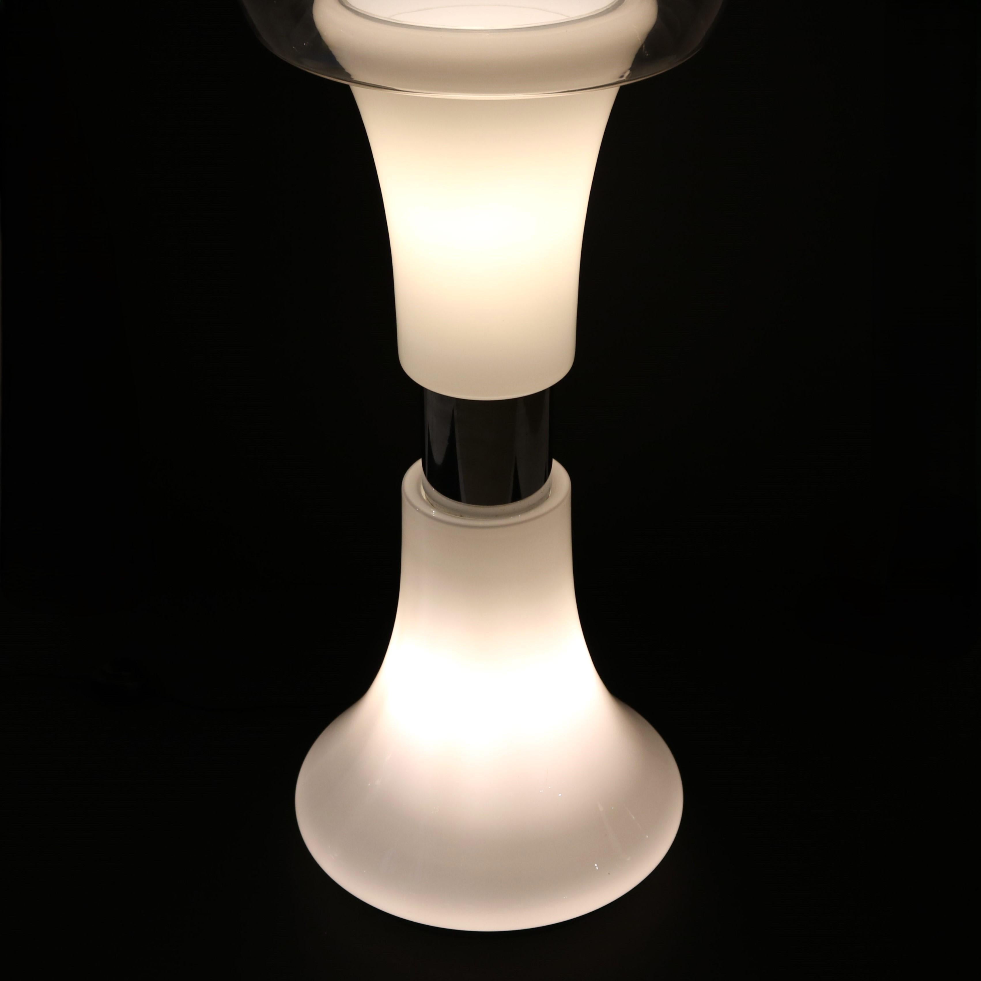 Lámpara de pie de cristal modernista en venta 2