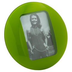 Modernistischer Glasbilderrahmen, Frankreich um 1970