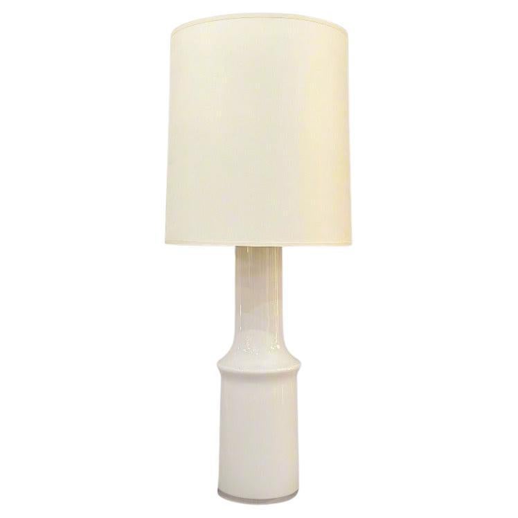 Modernist glass table lamp by Gert Nystrom for Hyllinge, 1970s