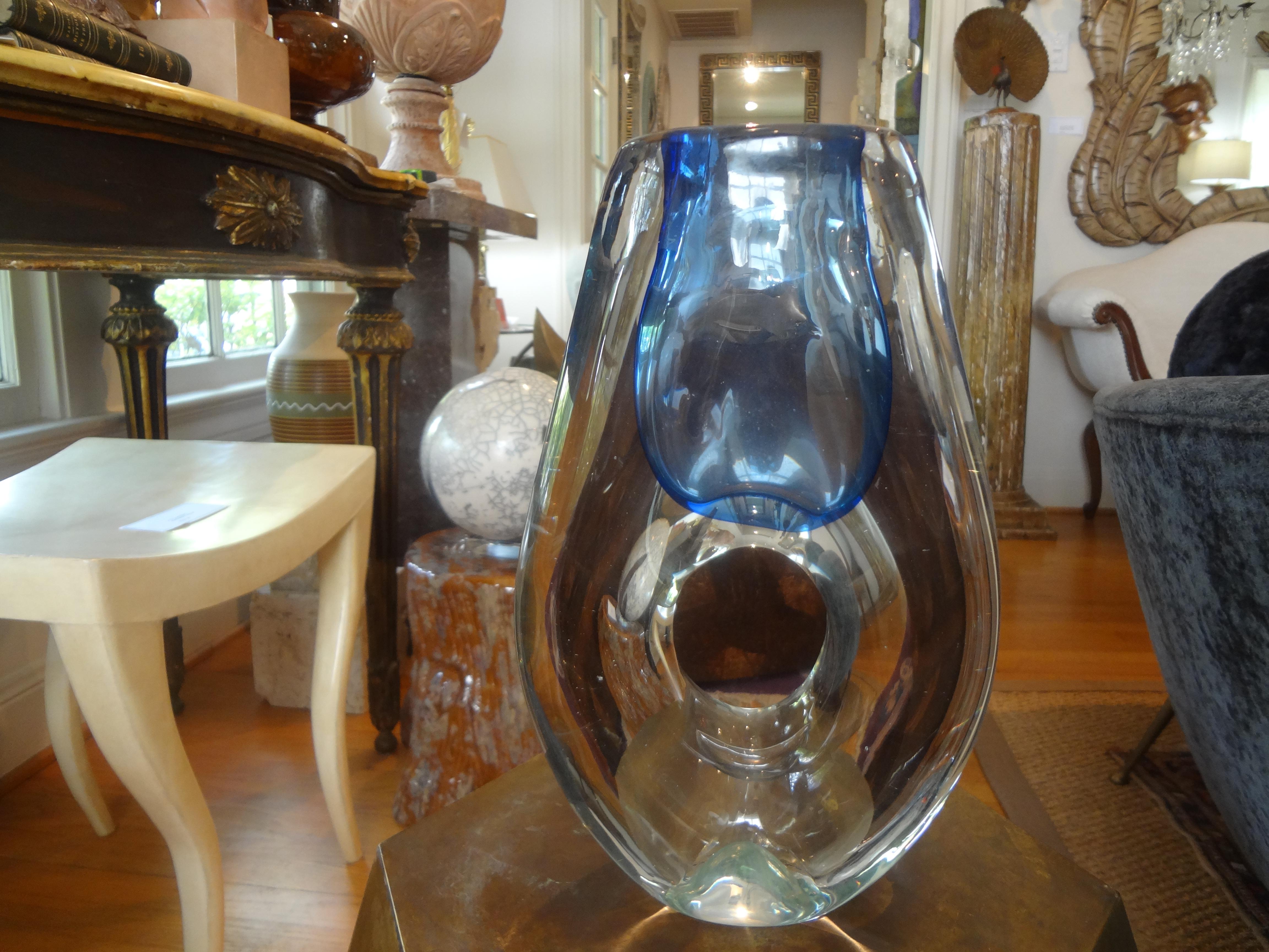 Modernist Glass Vase or Sculpture 6