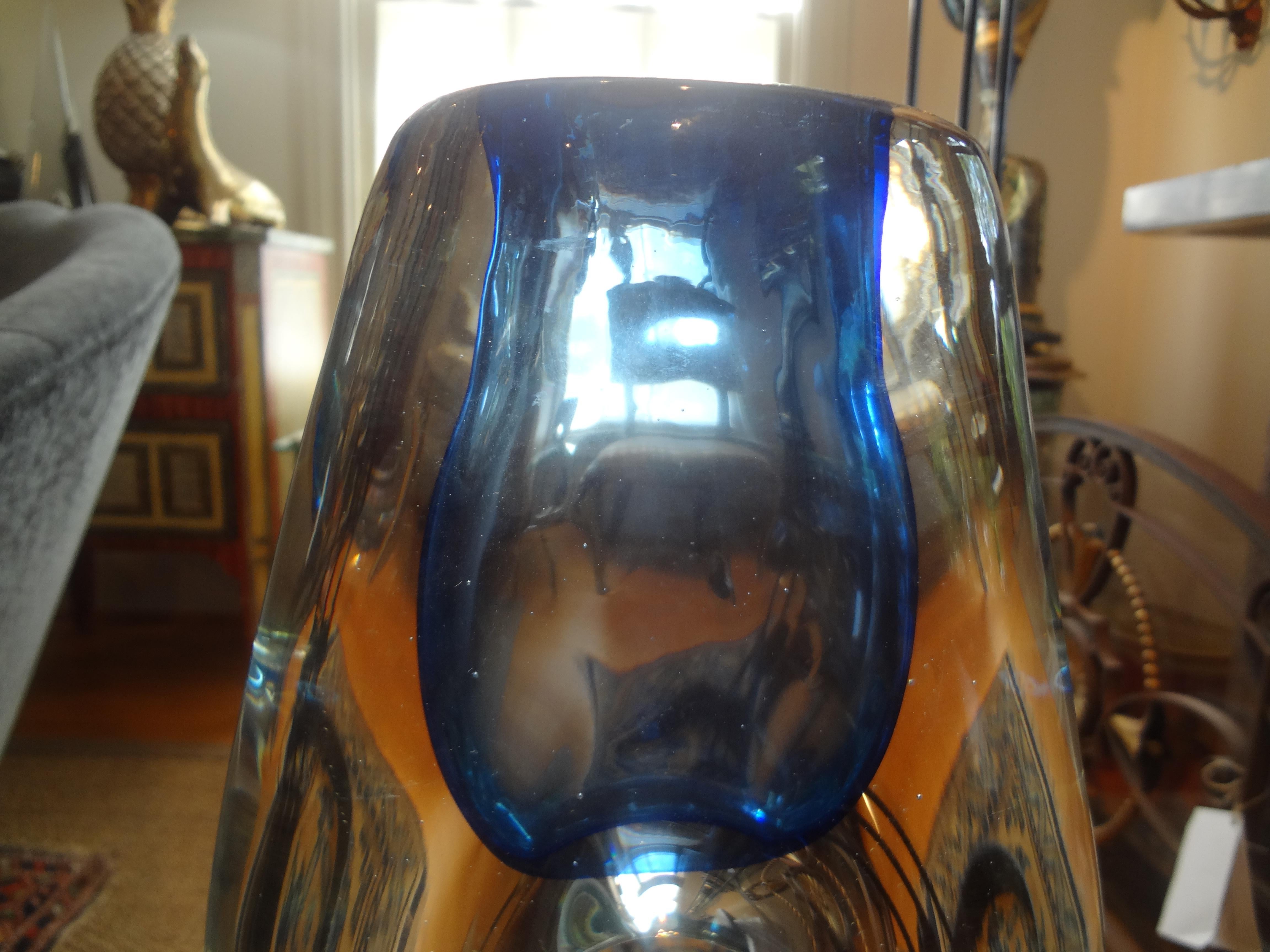 Modernist Glass Vase or Sculpture 4