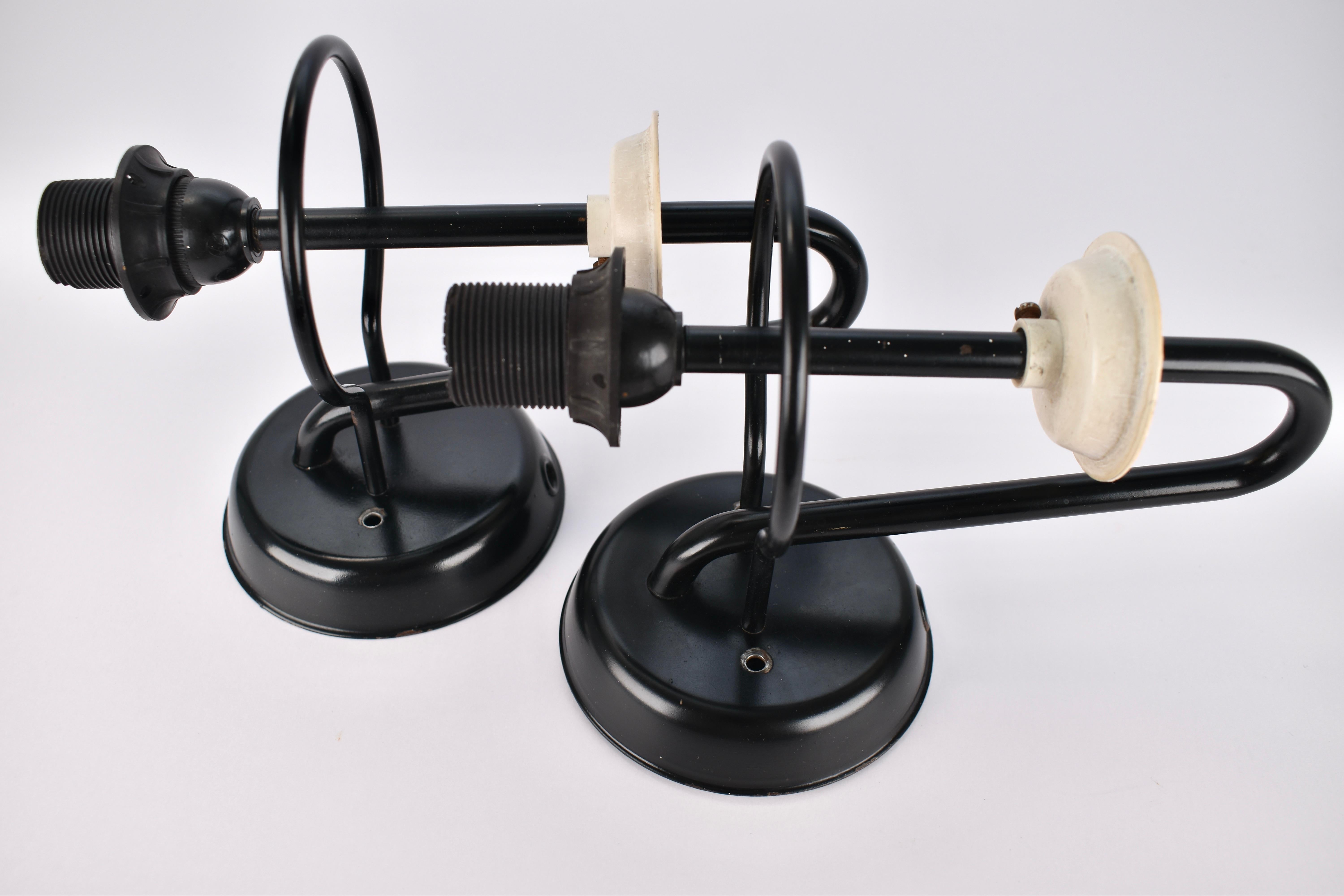 Apliques de cristal modernistas C-1556 by Raak, Años 50 en venta 7