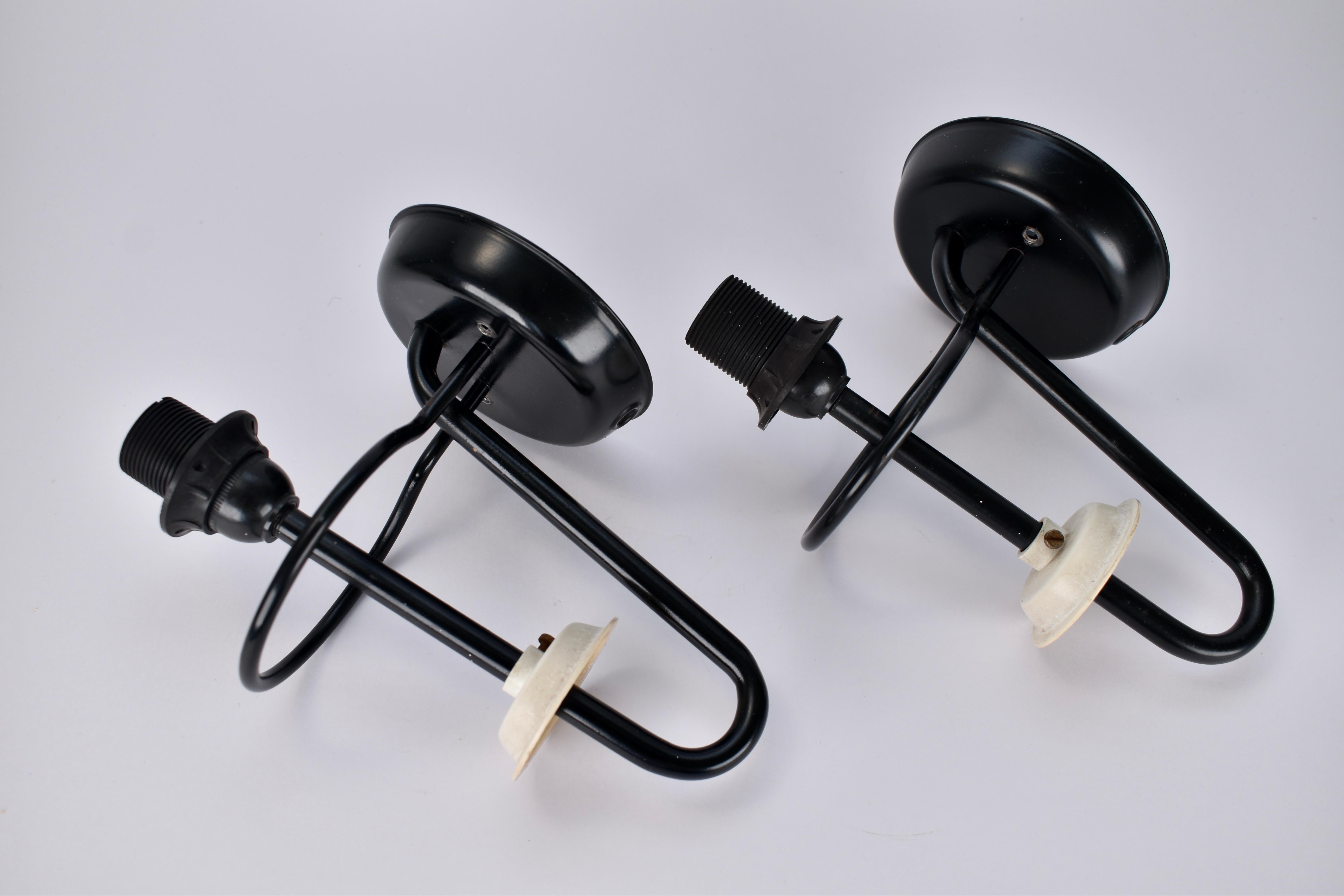 Apliques de cristal modernistas C-1556 by Raak, Años 50 en venta 3