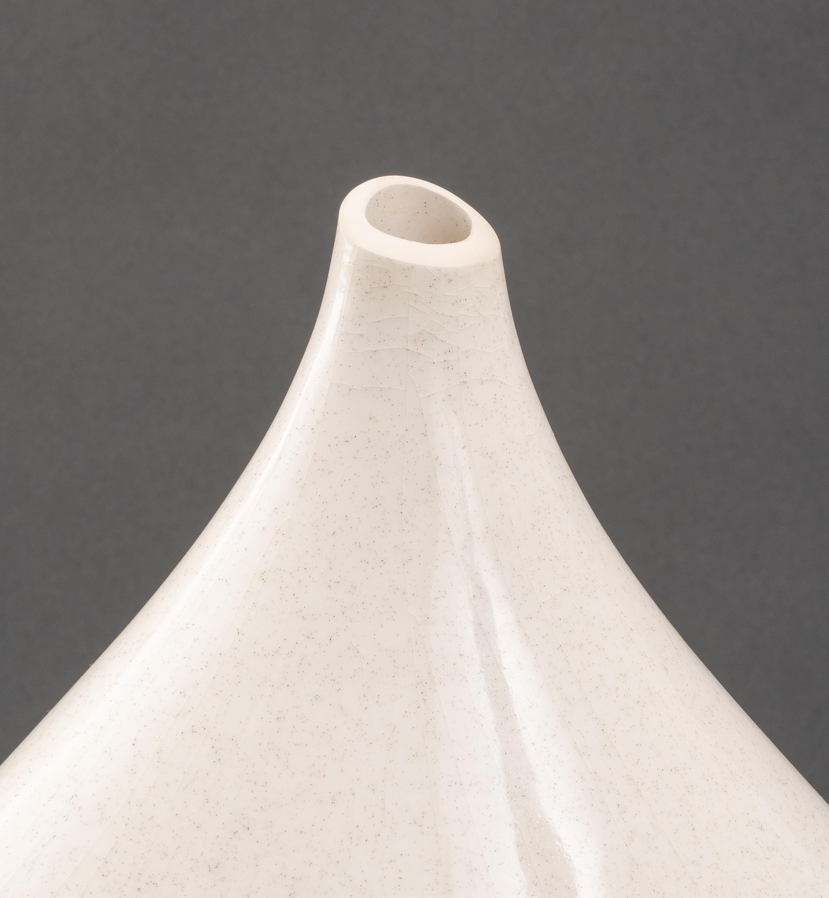 Modernist Glazed Ceramic Vase For Sale 1