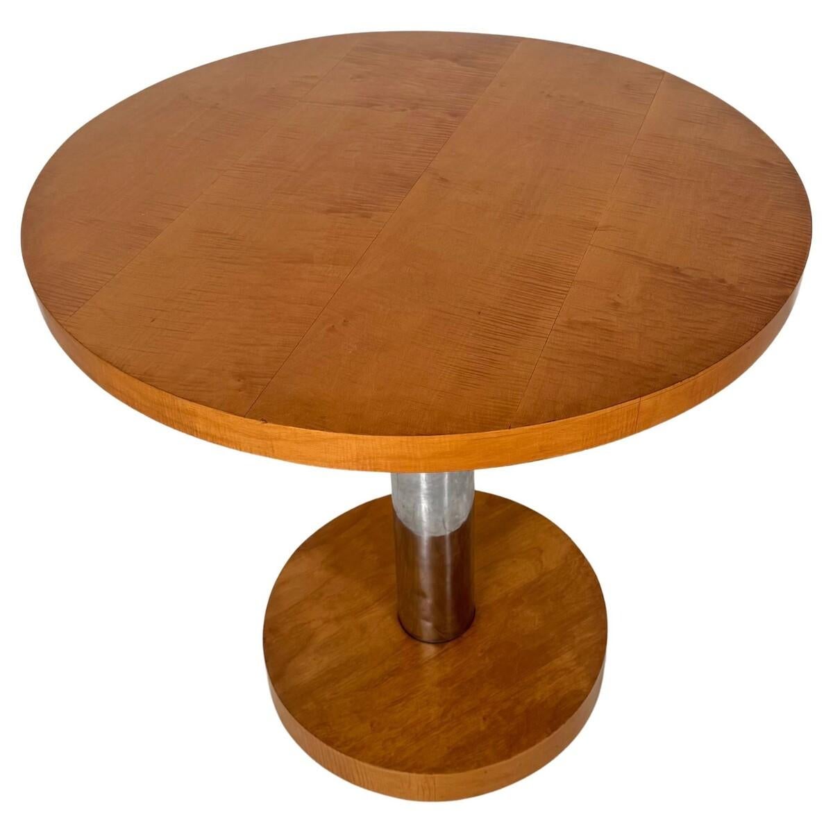 Art déco Guéridon moderniste de Marcel Louis Baugniet, Belgique, années 1930 en vente