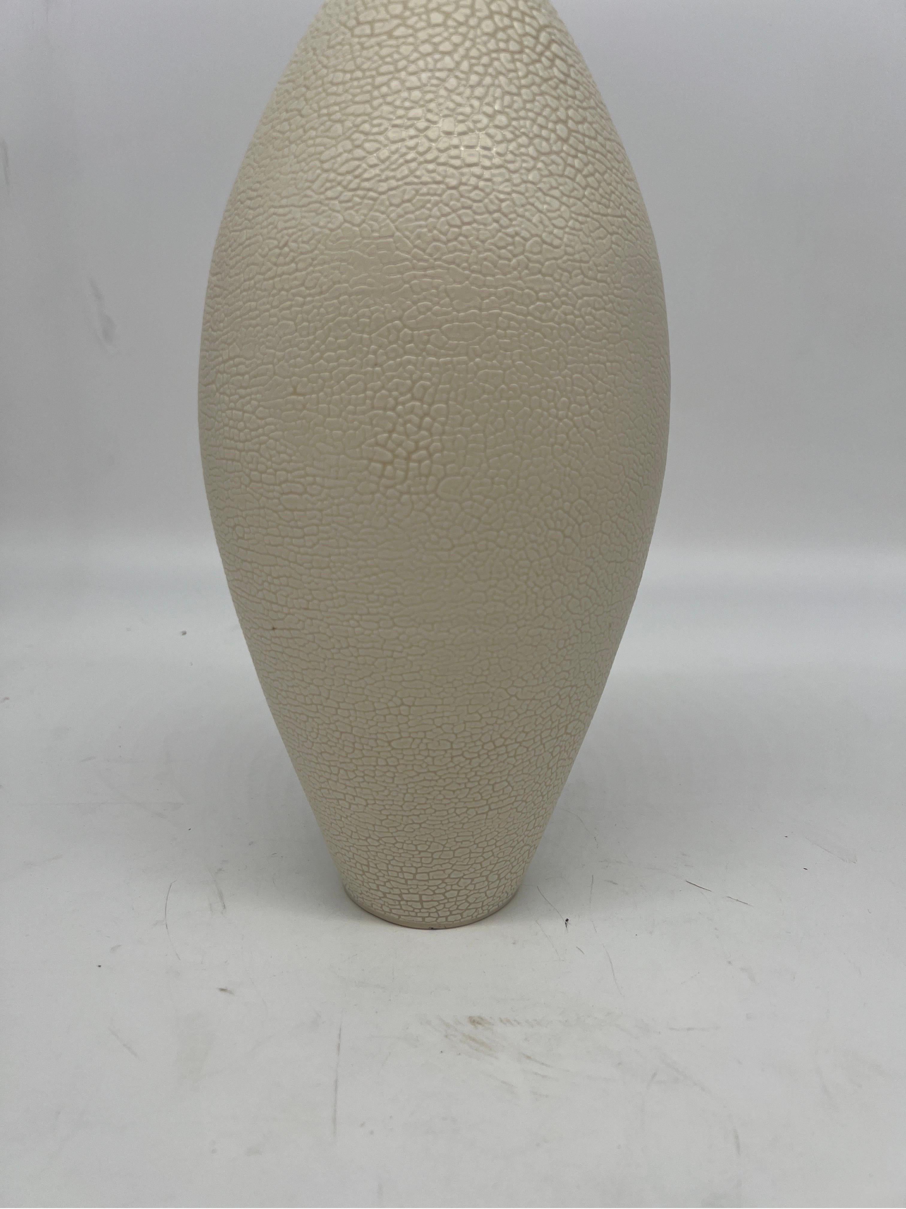 Modernist Hand Thrown Japanese Inspired Ceramic Vase For Sale 2
