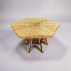 Modernist handcrafted dining table, Netherlands 1990s