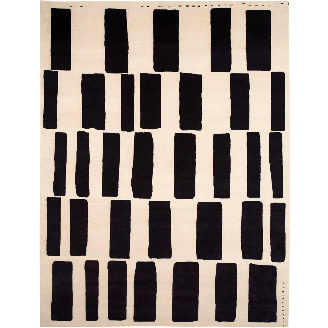 Modernist Handmade Area Rug by Carini