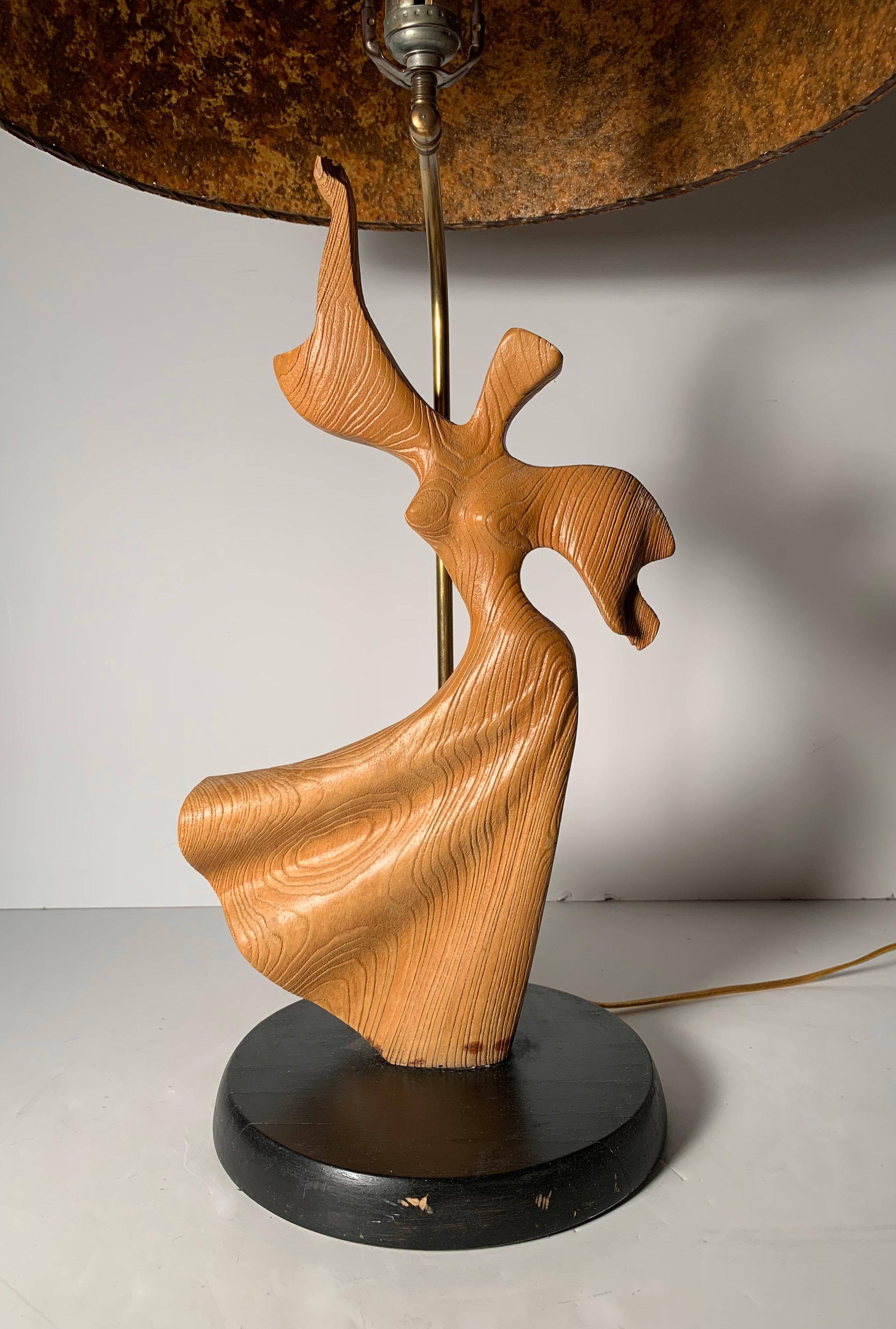 Mid-Century Modern Modernist Heifetz Dancer Table Lamp