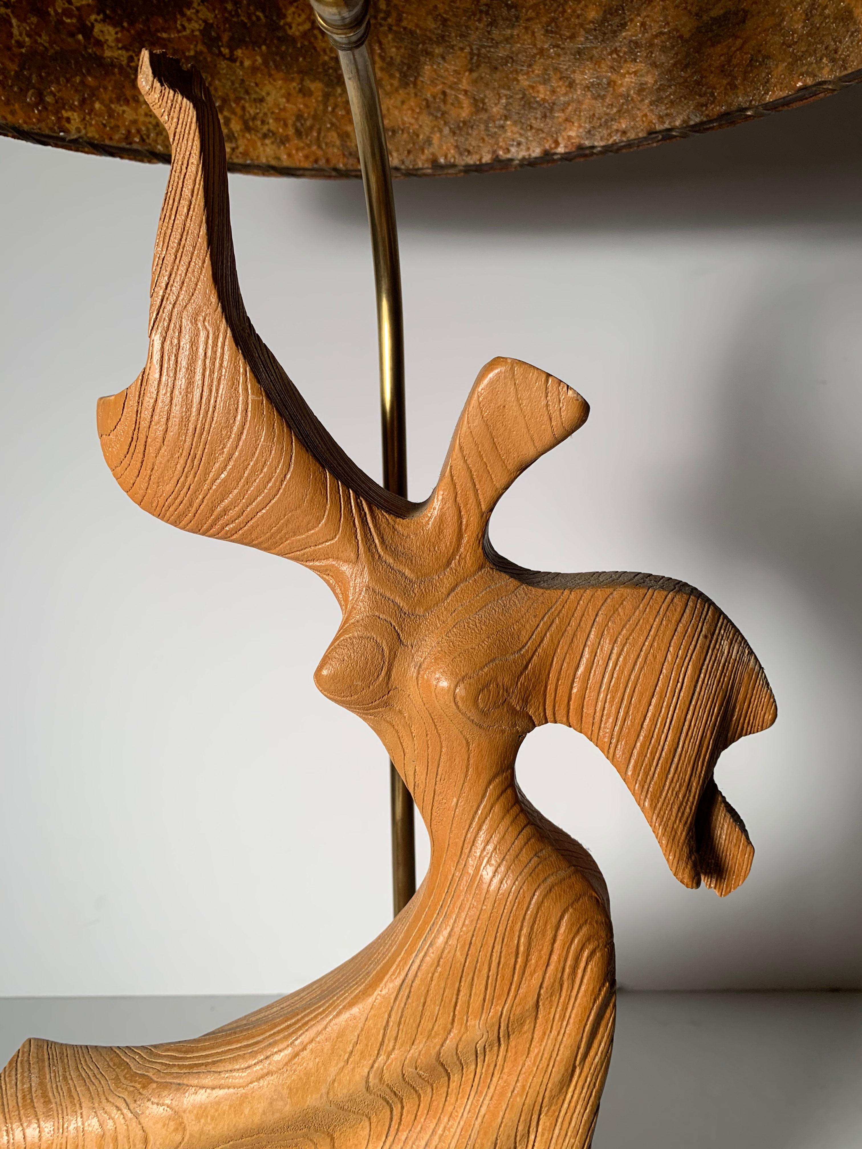 American Modernist Heifetz Dancer Table Lamp