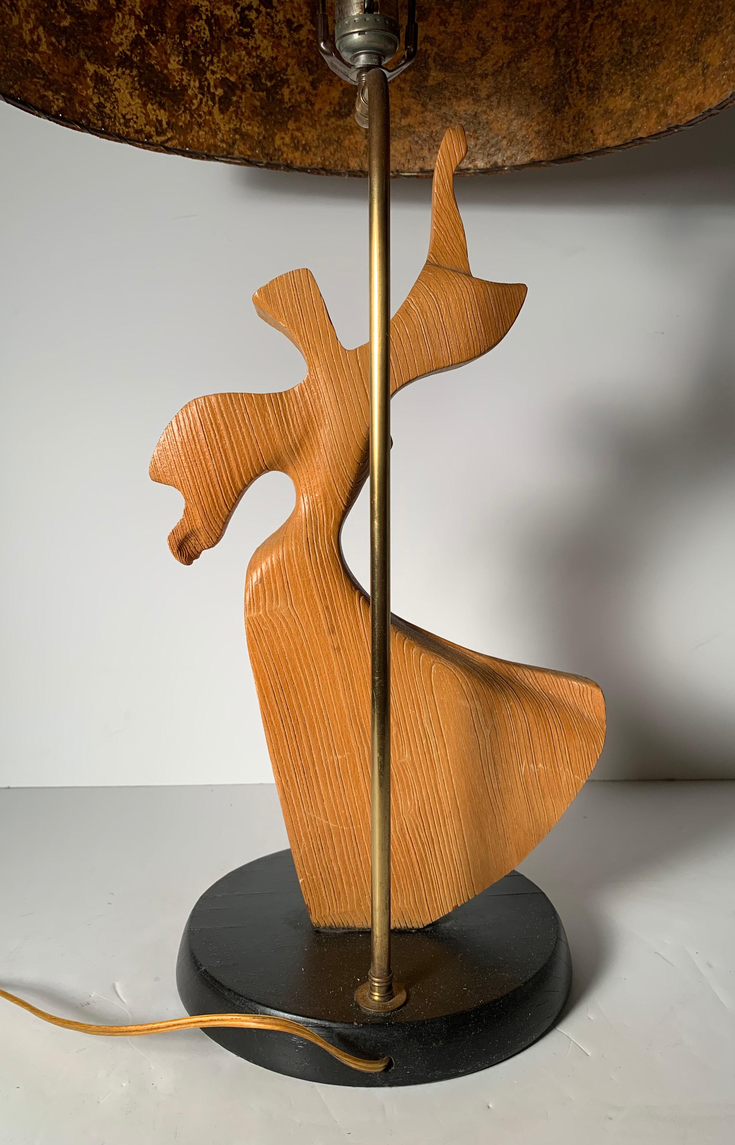 Modernist Heifetz Dancer Table Lamp 2