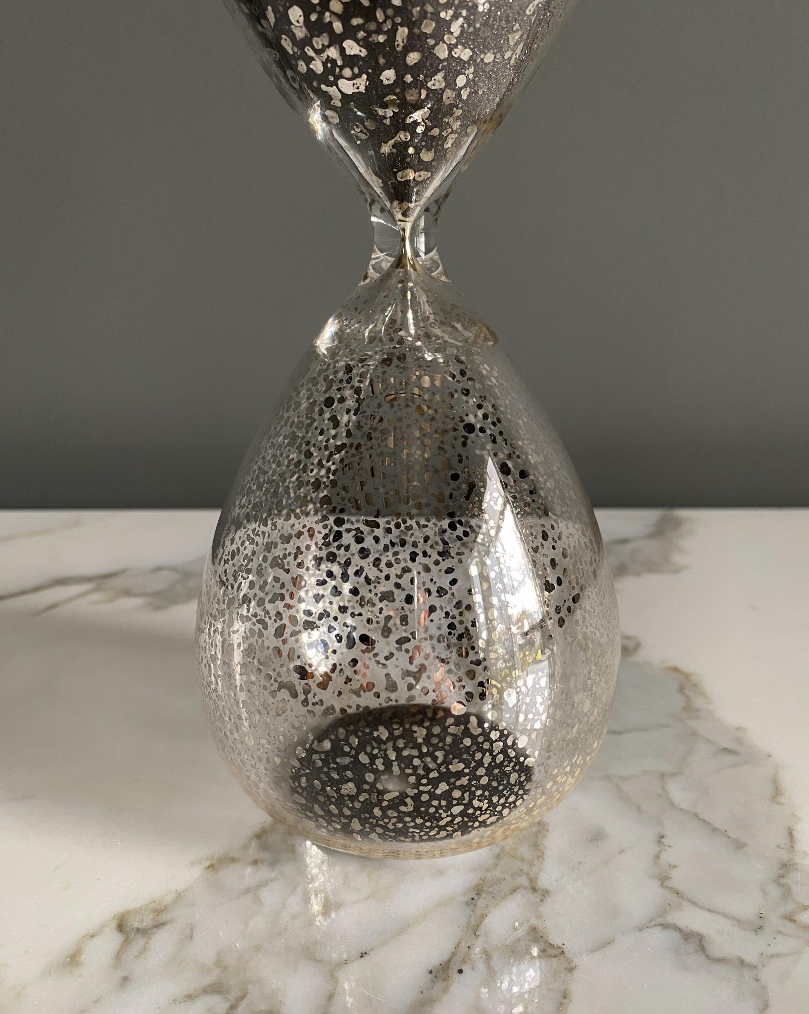 Unknown Modernist Hourglass, 1990's