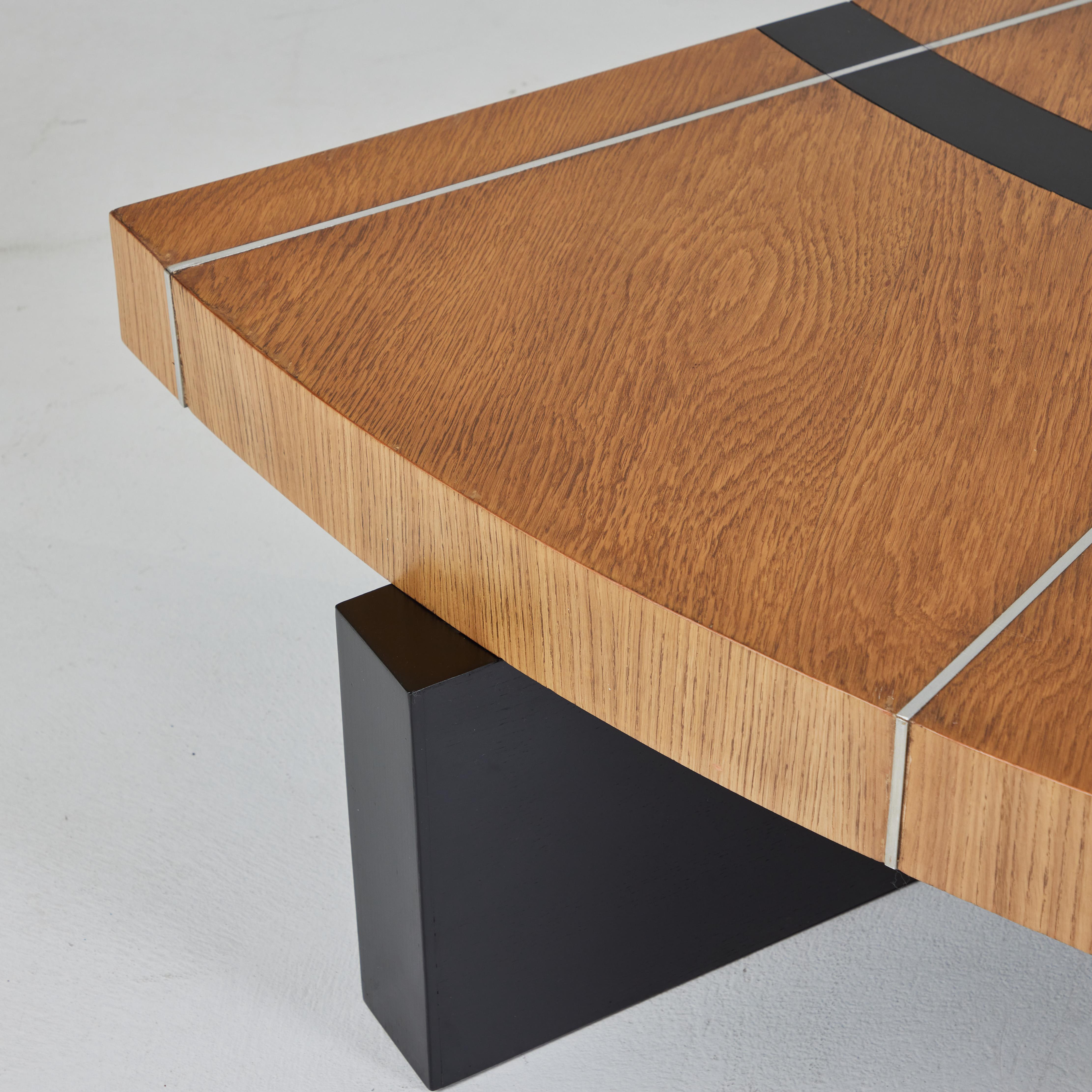 Mid-20th Century Modernist Inlaid Cocktail Table, Designed by William Haines