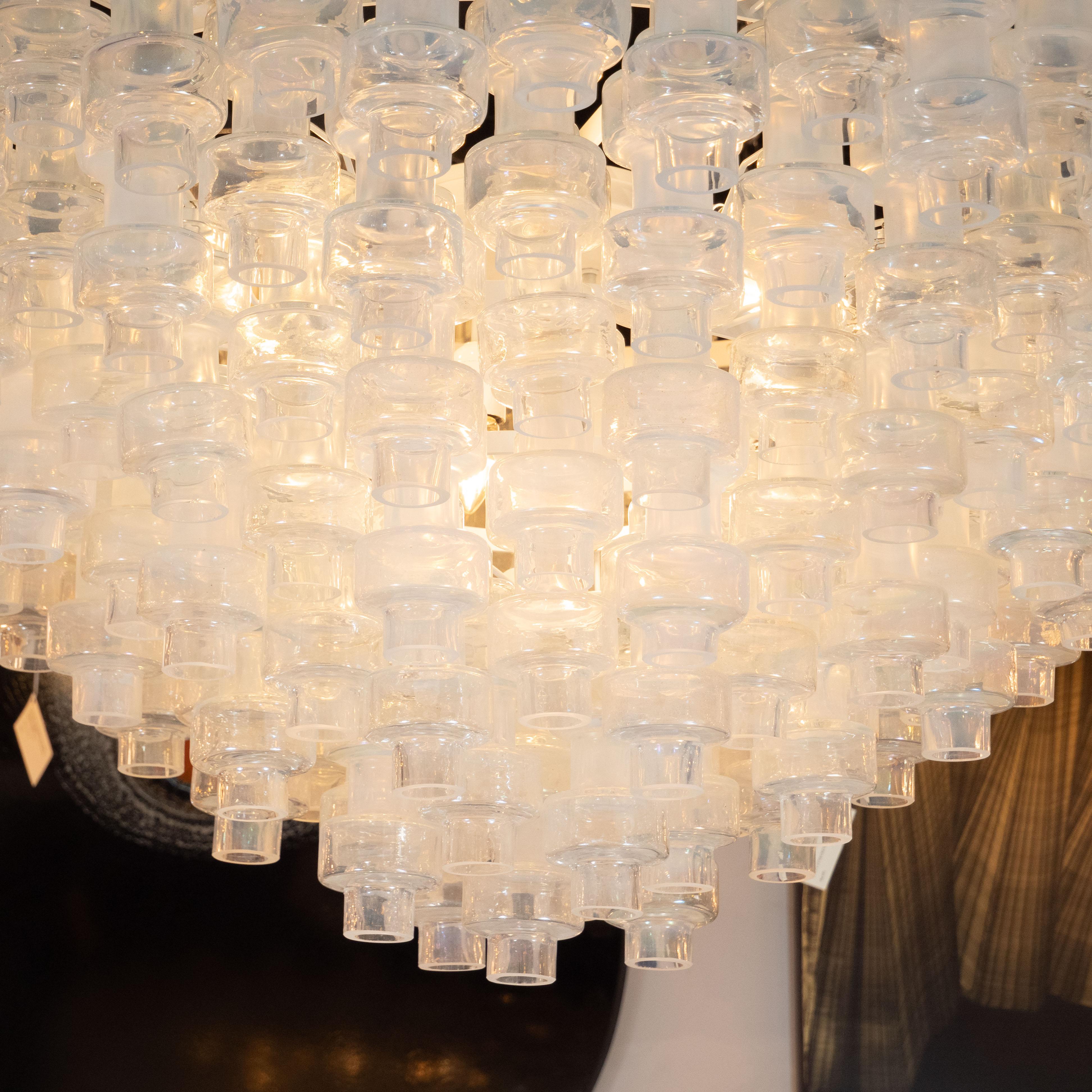 modernist chandelier