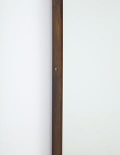 Modernist Italian 1950's Brass Shaped Mirror