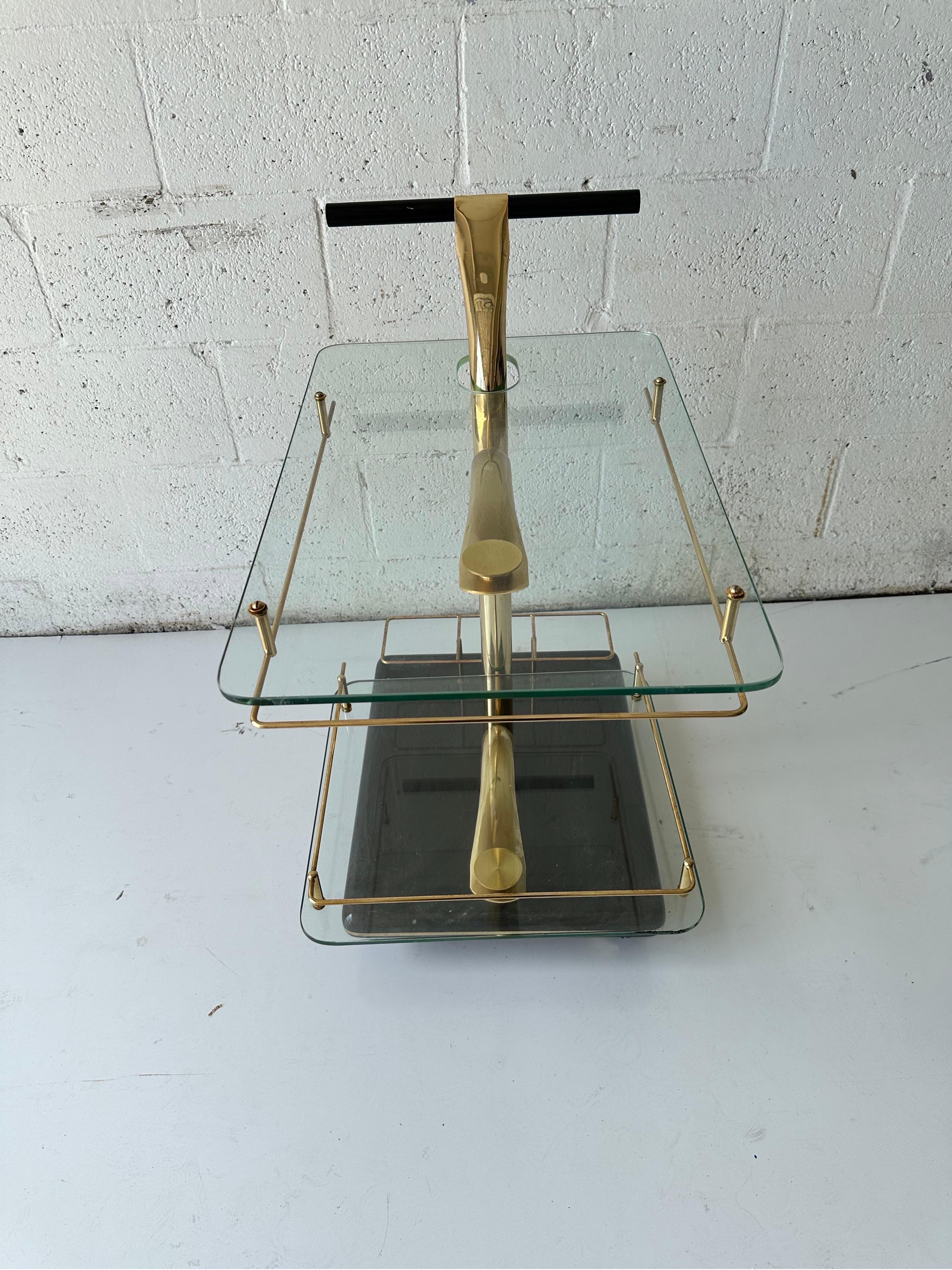 Carrito de bar italiano modernista en venta 1
