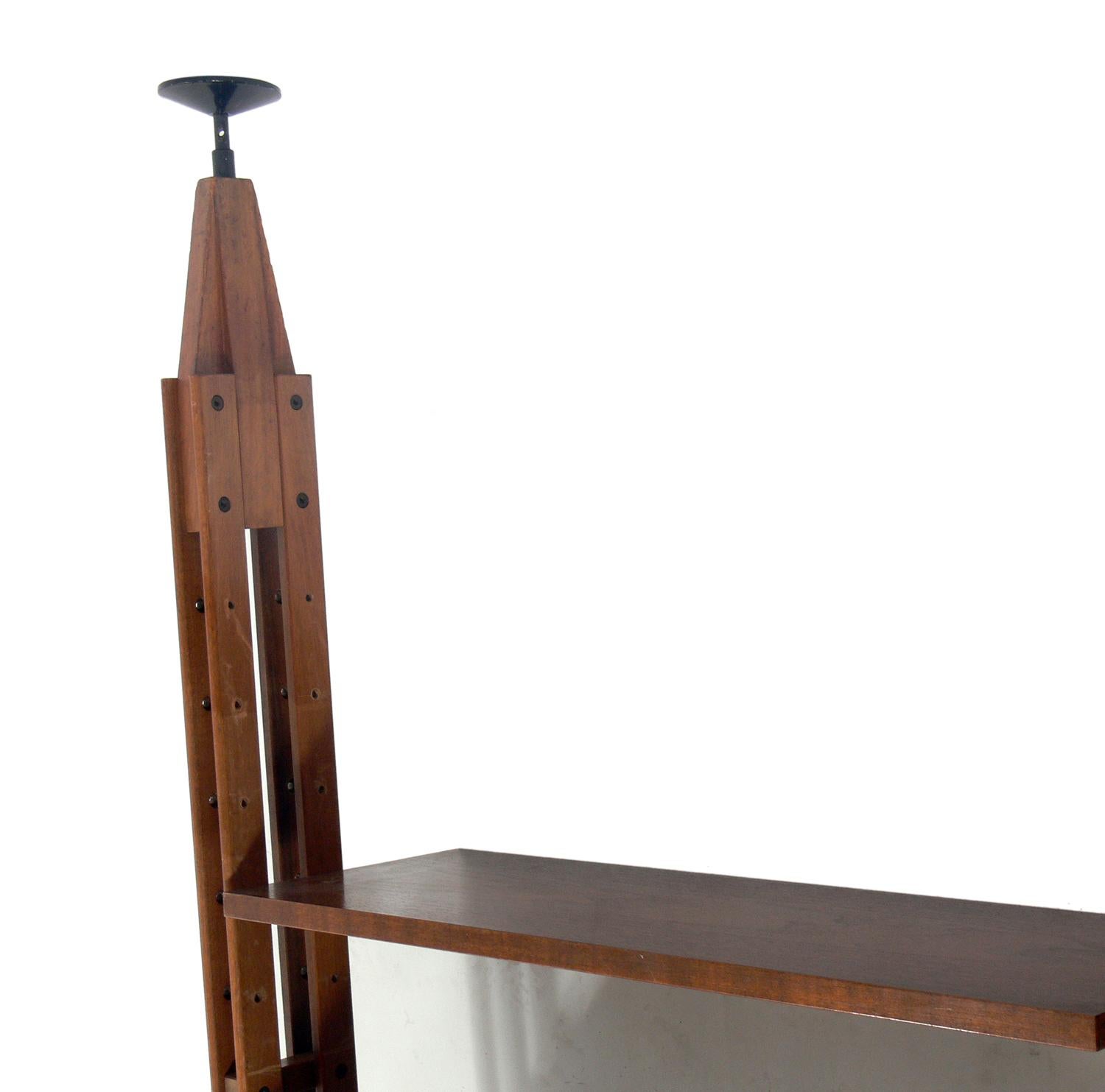 Mid-Century Modern Modernist Italian Bookcase by Franco Albini for Poggi