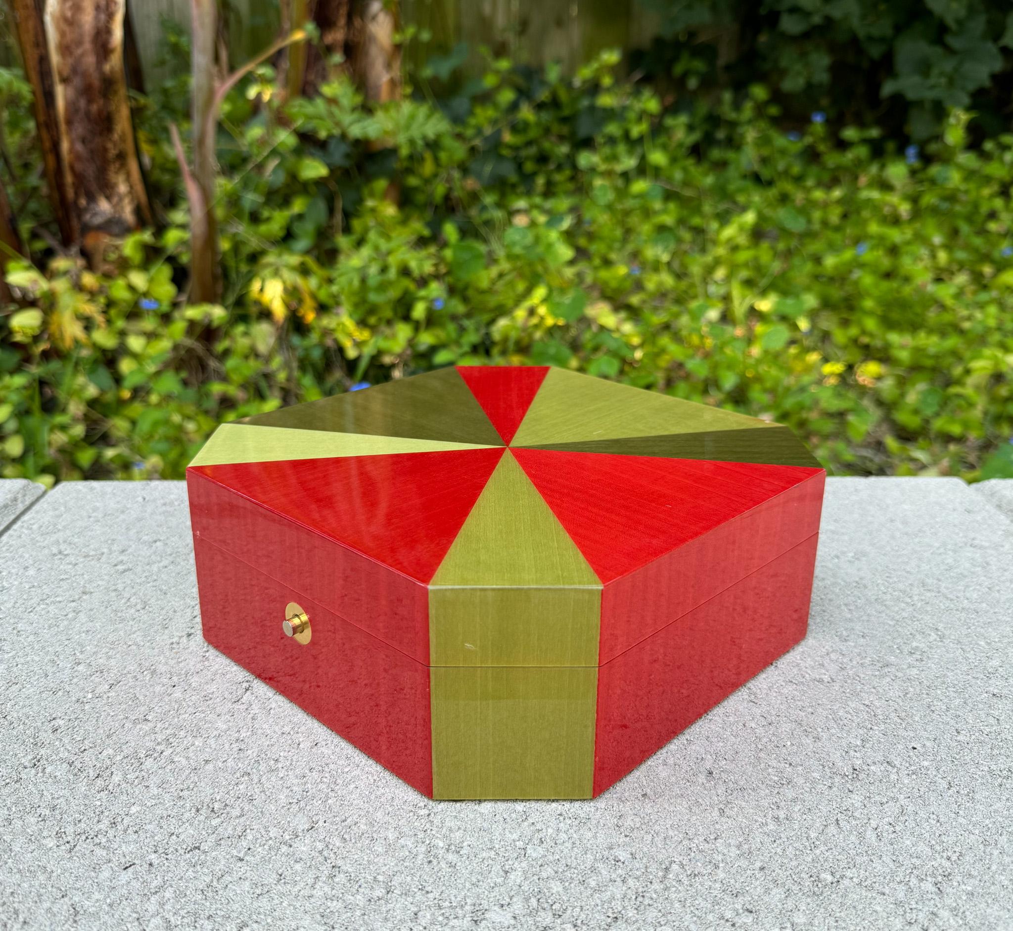 Modernist Italian Jewelry Box, Italy, 20th Century 5