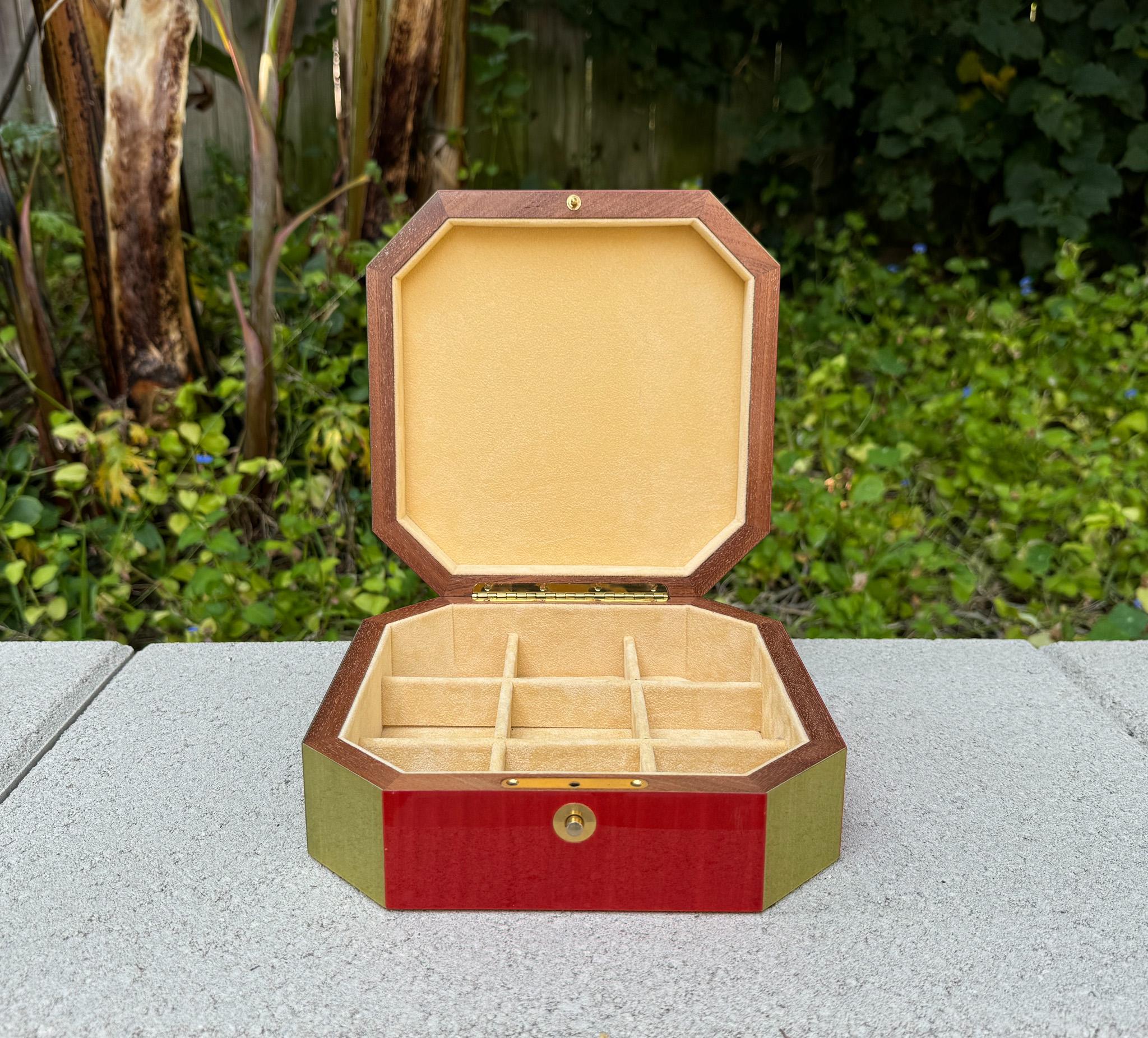 Modernist Italian Jewelry Box, Italy, 20th Century 7