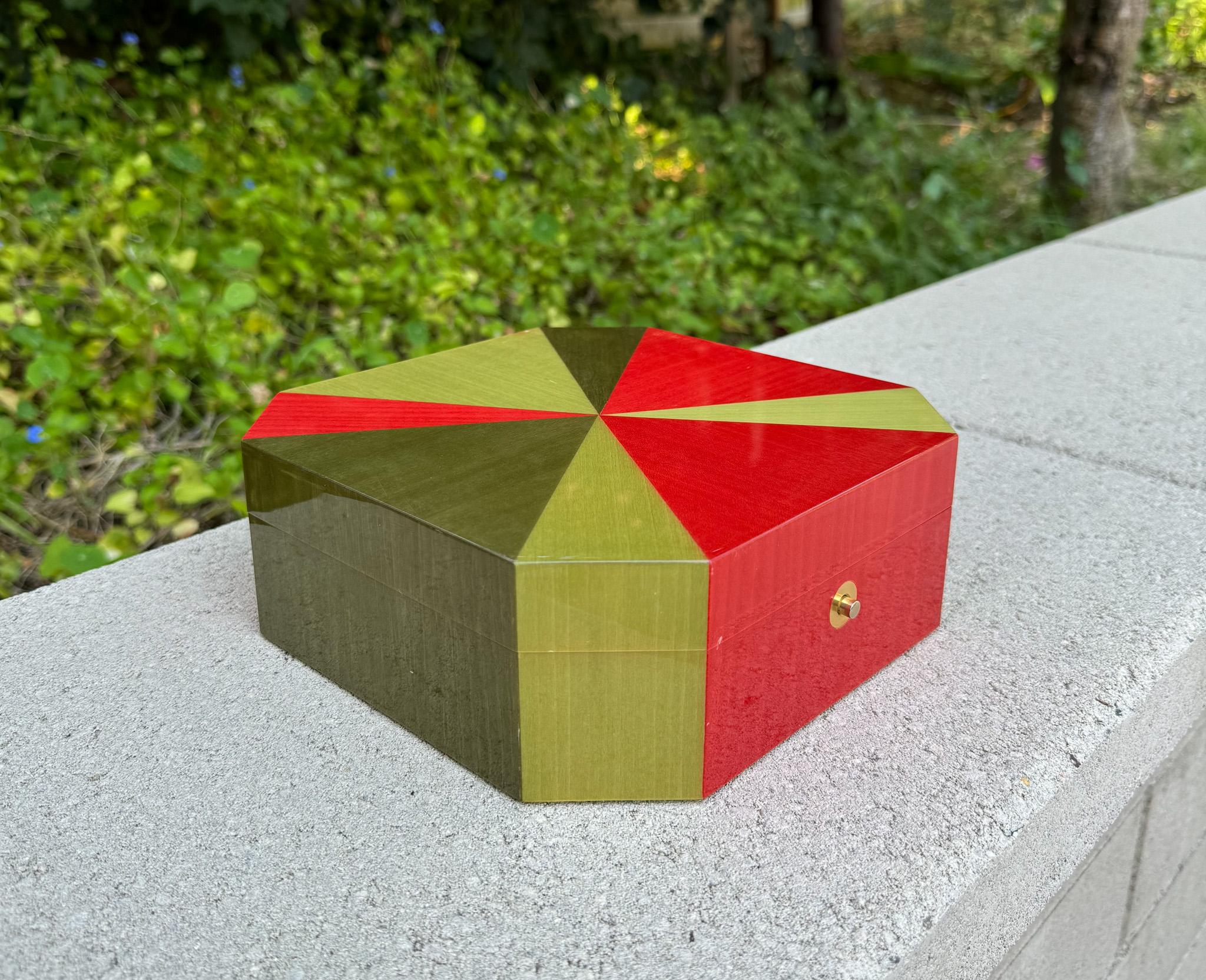 Modernist Italian Jewelry Box, Italy, 20th Century 9