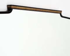 Modernist Italian Mirror by Osvaldo Borsani