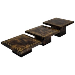 Wood Nesting Tables and Stacking Tables