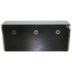 Modernist Italian Sideboard, Designed by Willy Rizzo for Mario Sabot 1970s