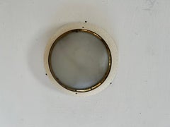 Modernist Italian Wall Light or Flush Mount ITSO Stilnovo, circa 1950