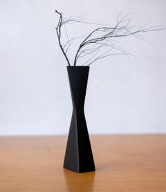 Modernist Japanese Cast Iron Vase, 1960s