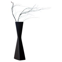Vase japonais moderniste en fonte, années 1960