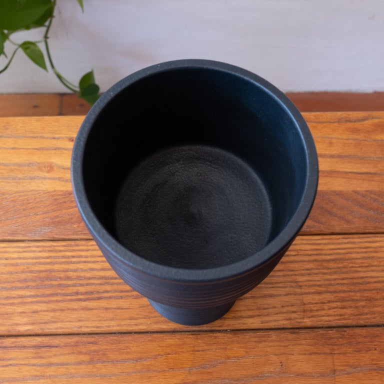 Ceramic Modernist Japanese Ikebana Planter