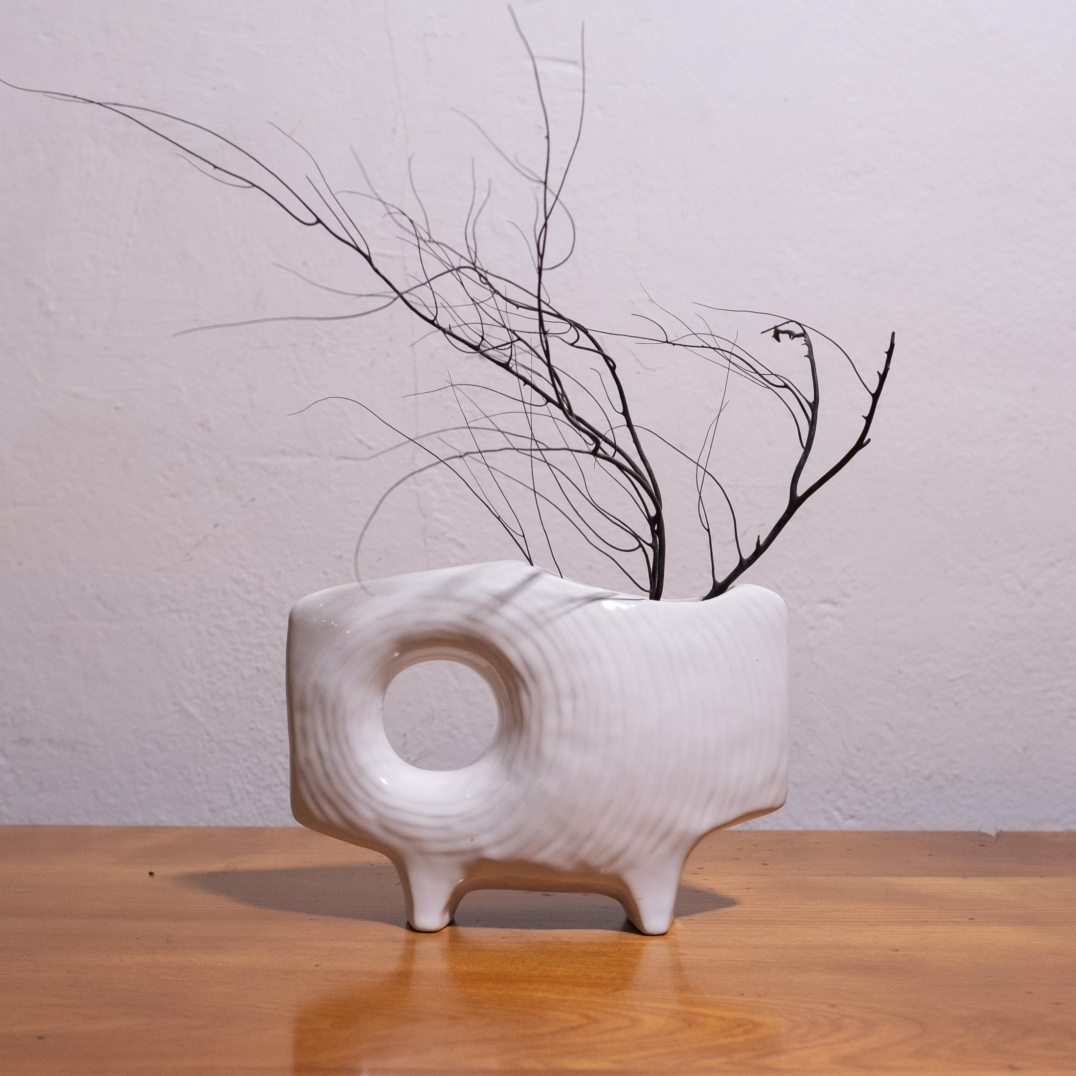 Modernist Japanese Ikebana Vase, 1960s 4