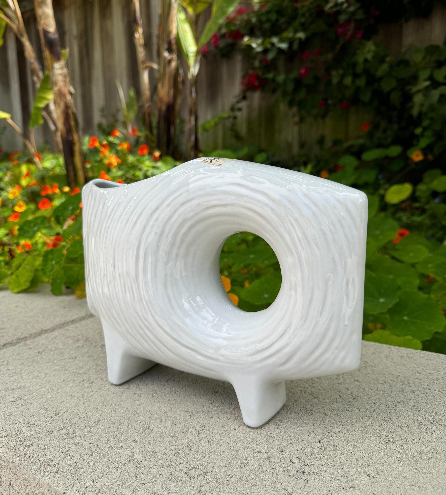Mid-Century Modern Modernist Japanese Ikebana Vase, Japan, 20th Century