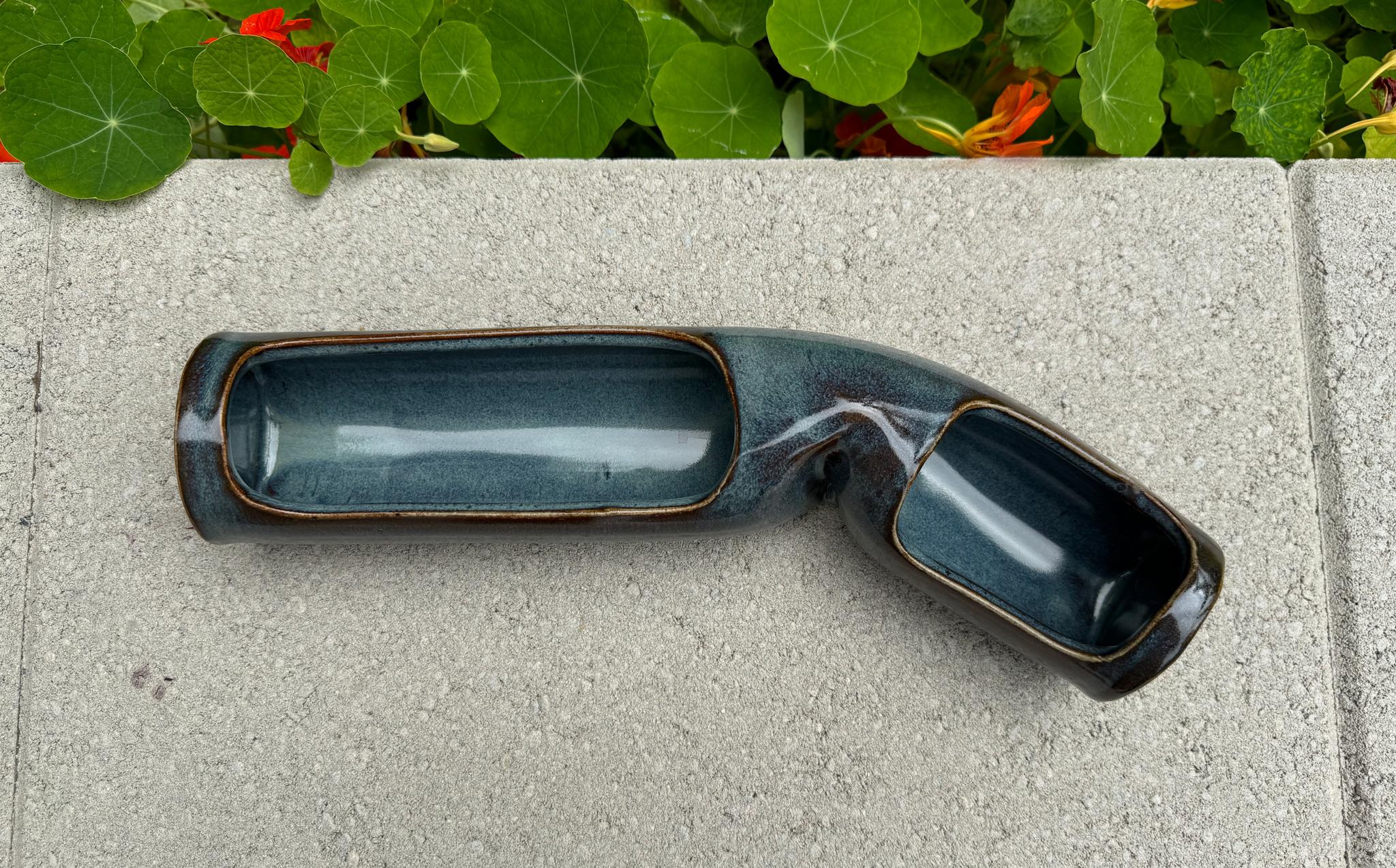 Modernistische japanische Ikebana-Vase, Japan, 20. Jahrhundert im Angebot 3