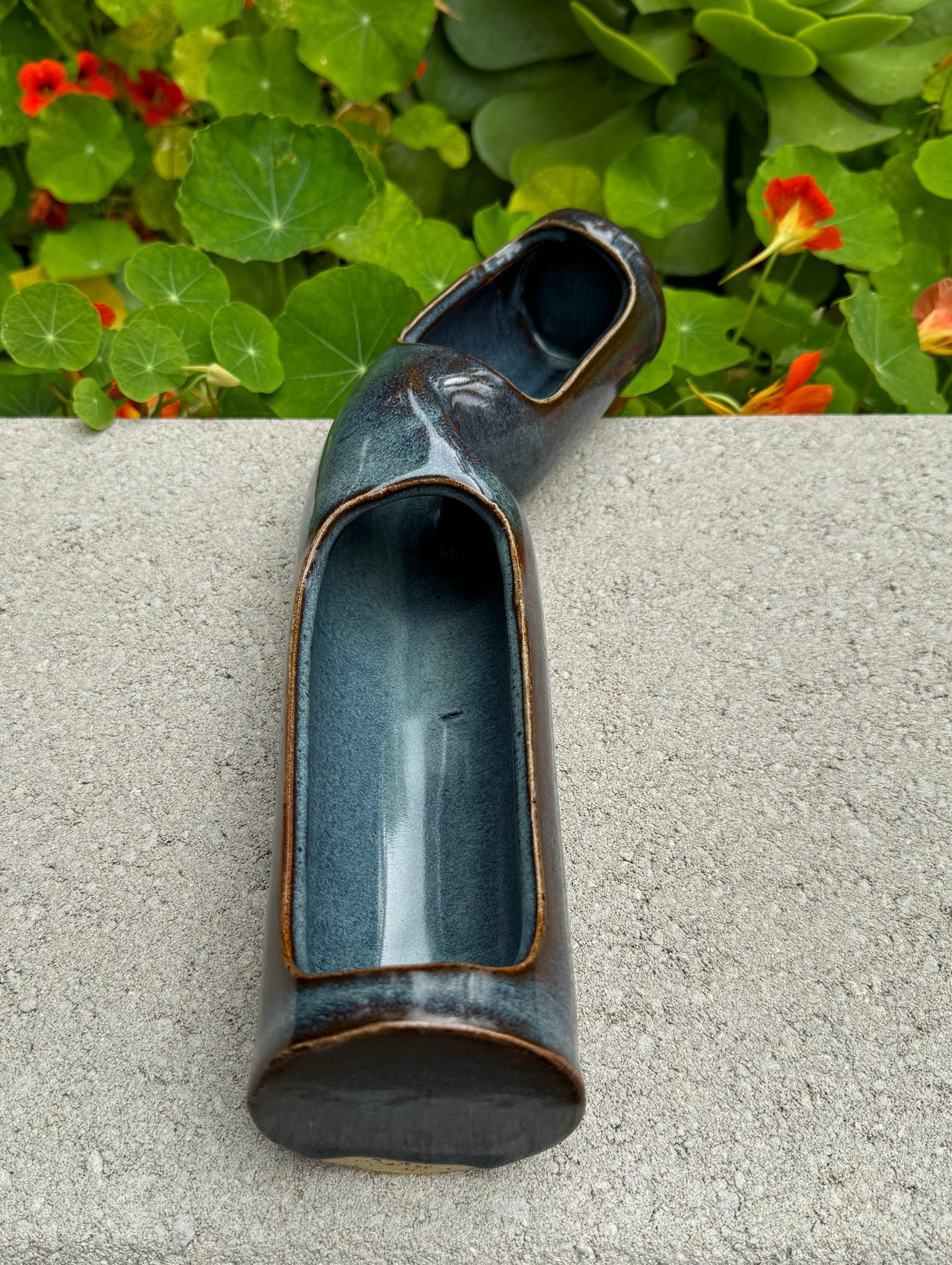 Modernistische japanische Ikebana-Vase, Japan, 20. Jahrhundert im Angebot 4