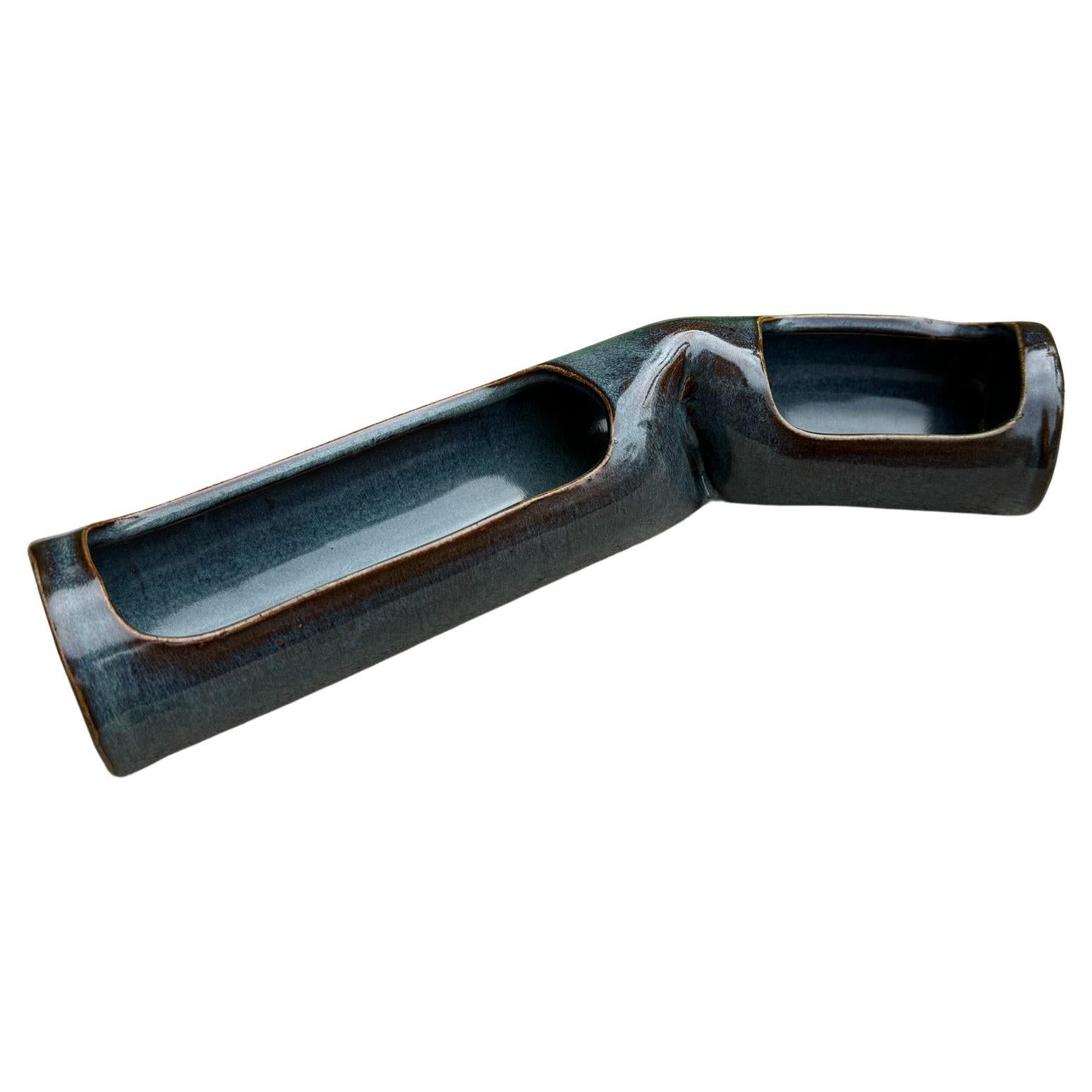 Modernistische japanische Ikebana-Vase, Japan, 20. Jahrhundert