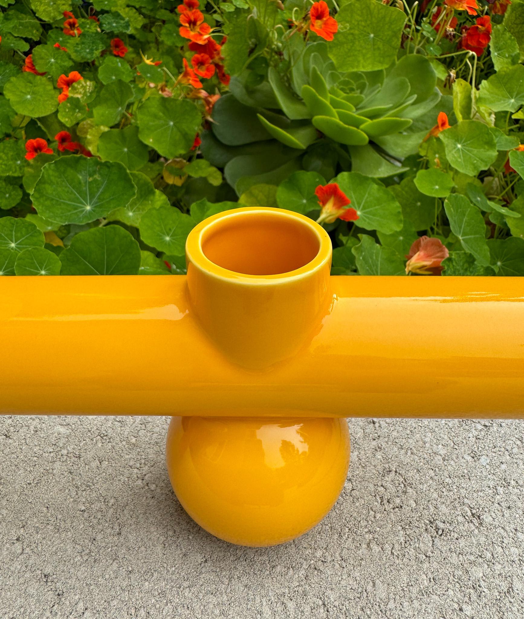 Modernist Japanese Ikebana Vase, Japan, 21st Century 9