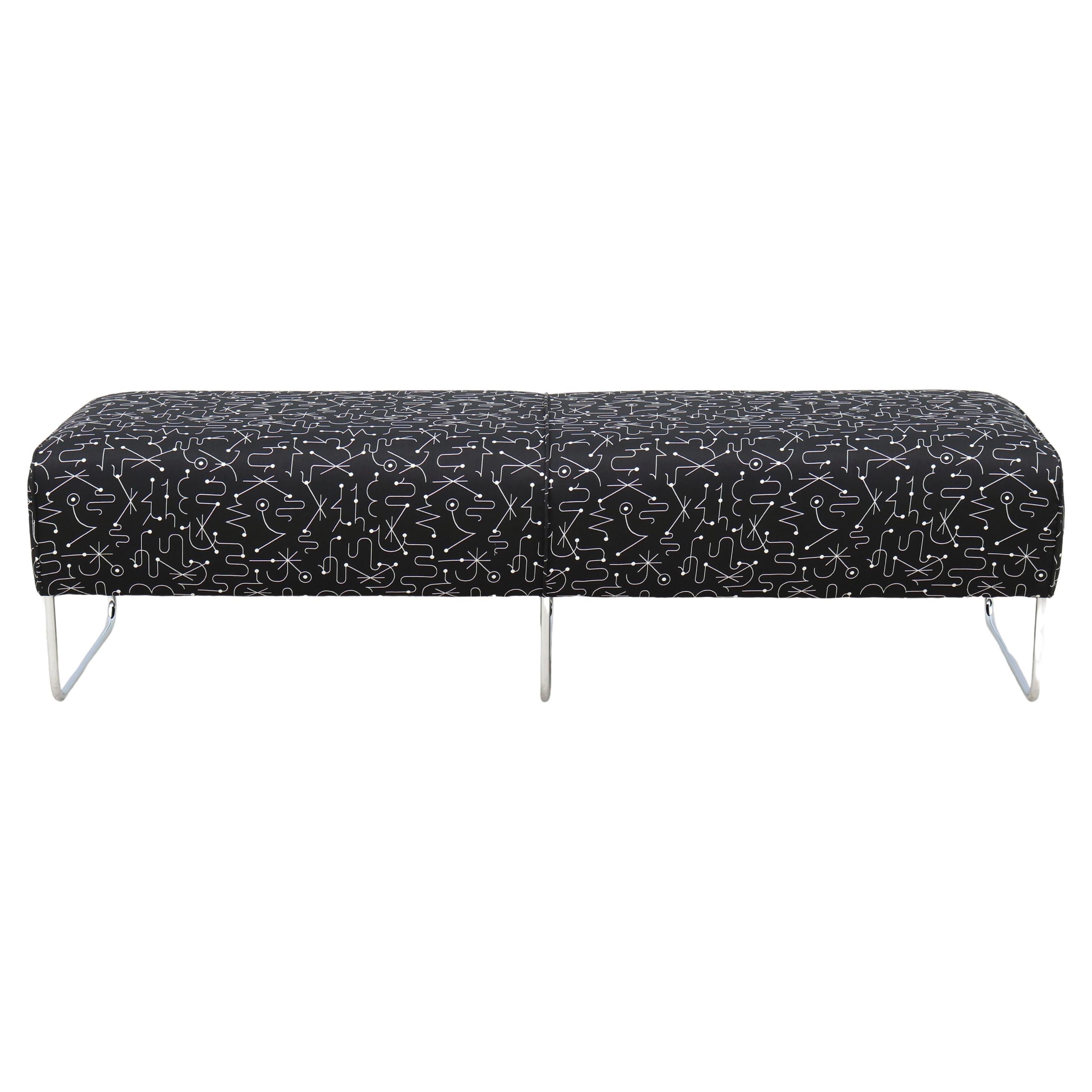 Modernist Jeffrey Bernett for Bernhardt Design Balance Three-Seat Bench