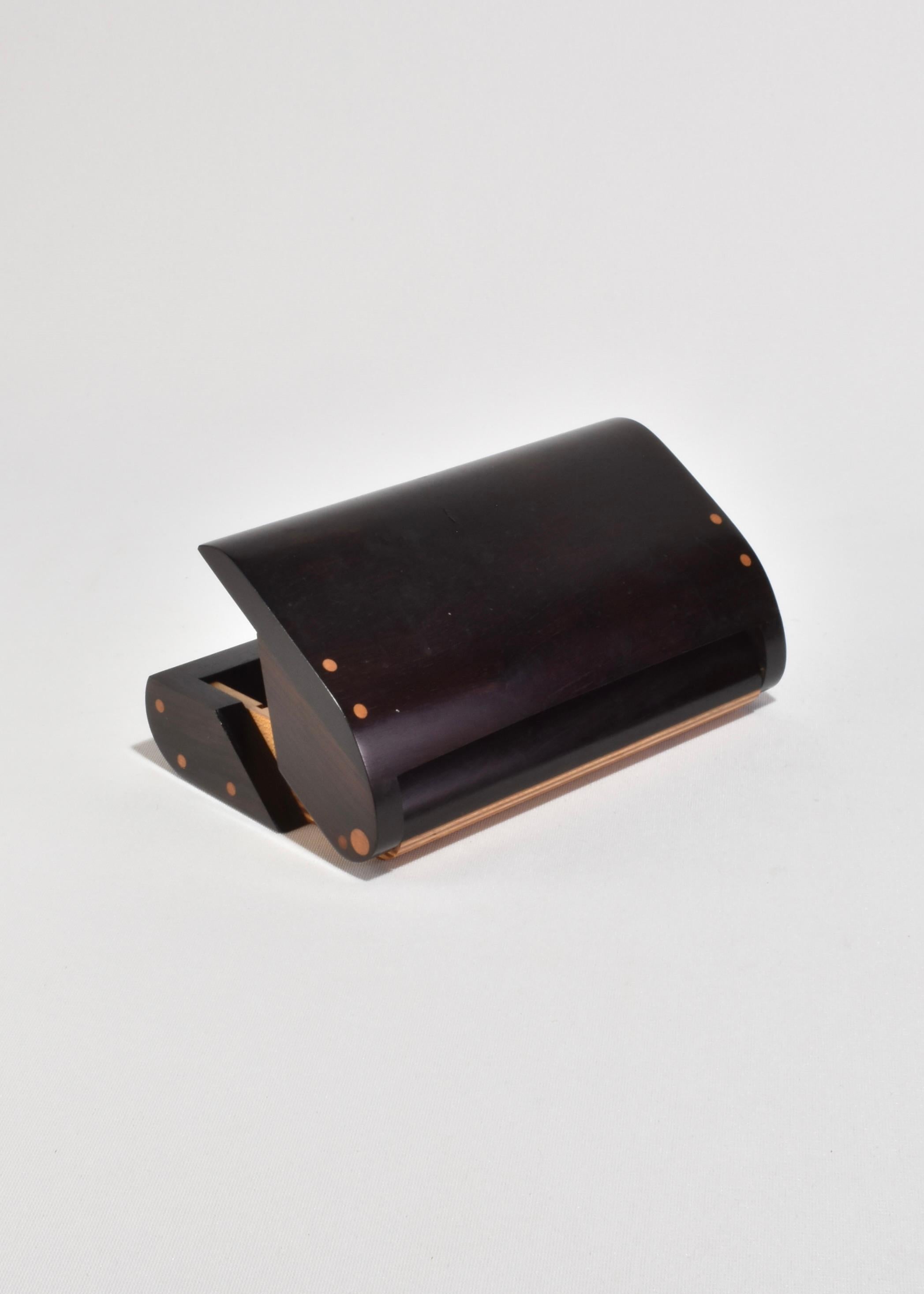 20th Century Modernist Jewelry Box For Sale