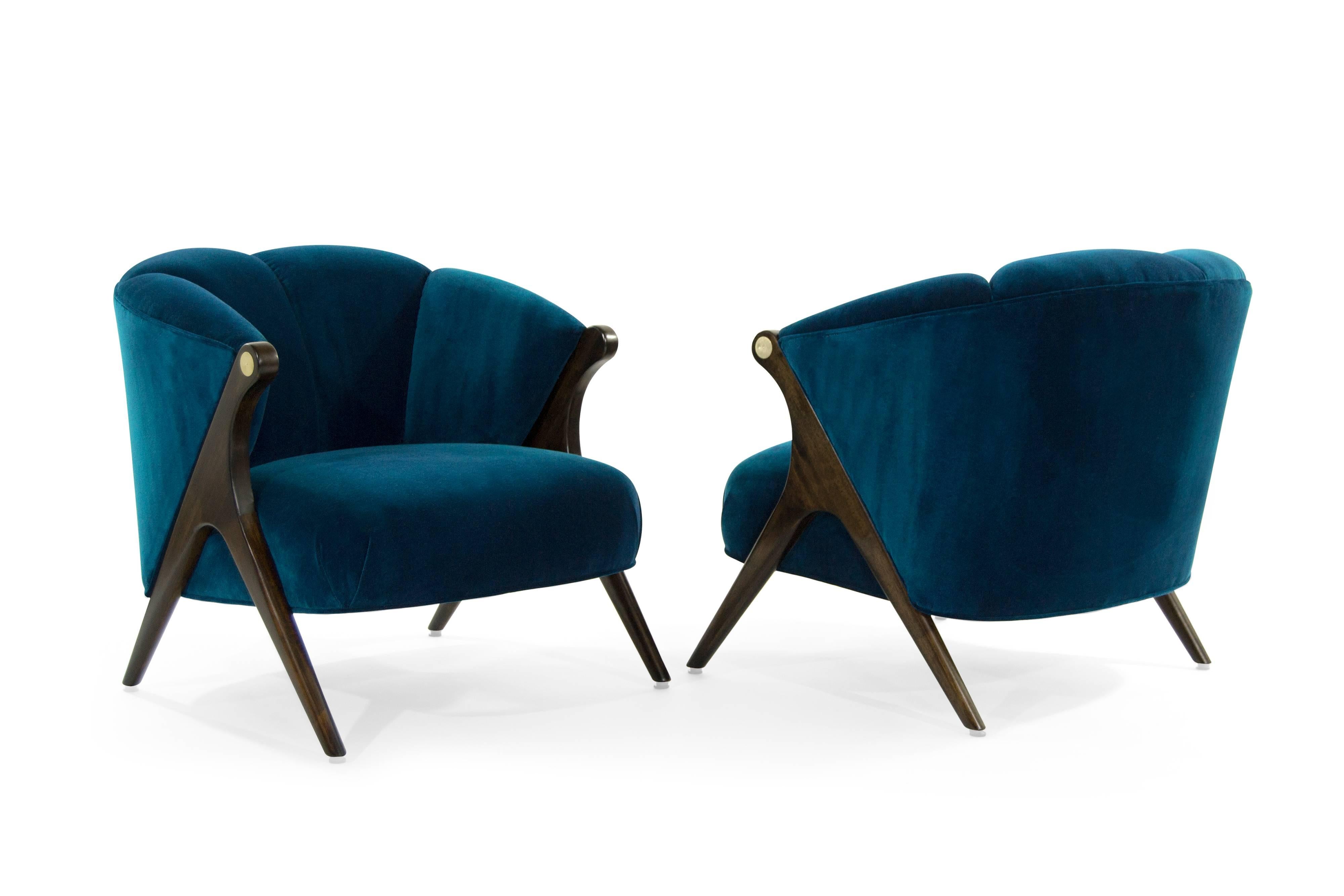 Mid-Century Modern Modernist Karpen Lounge Chairs