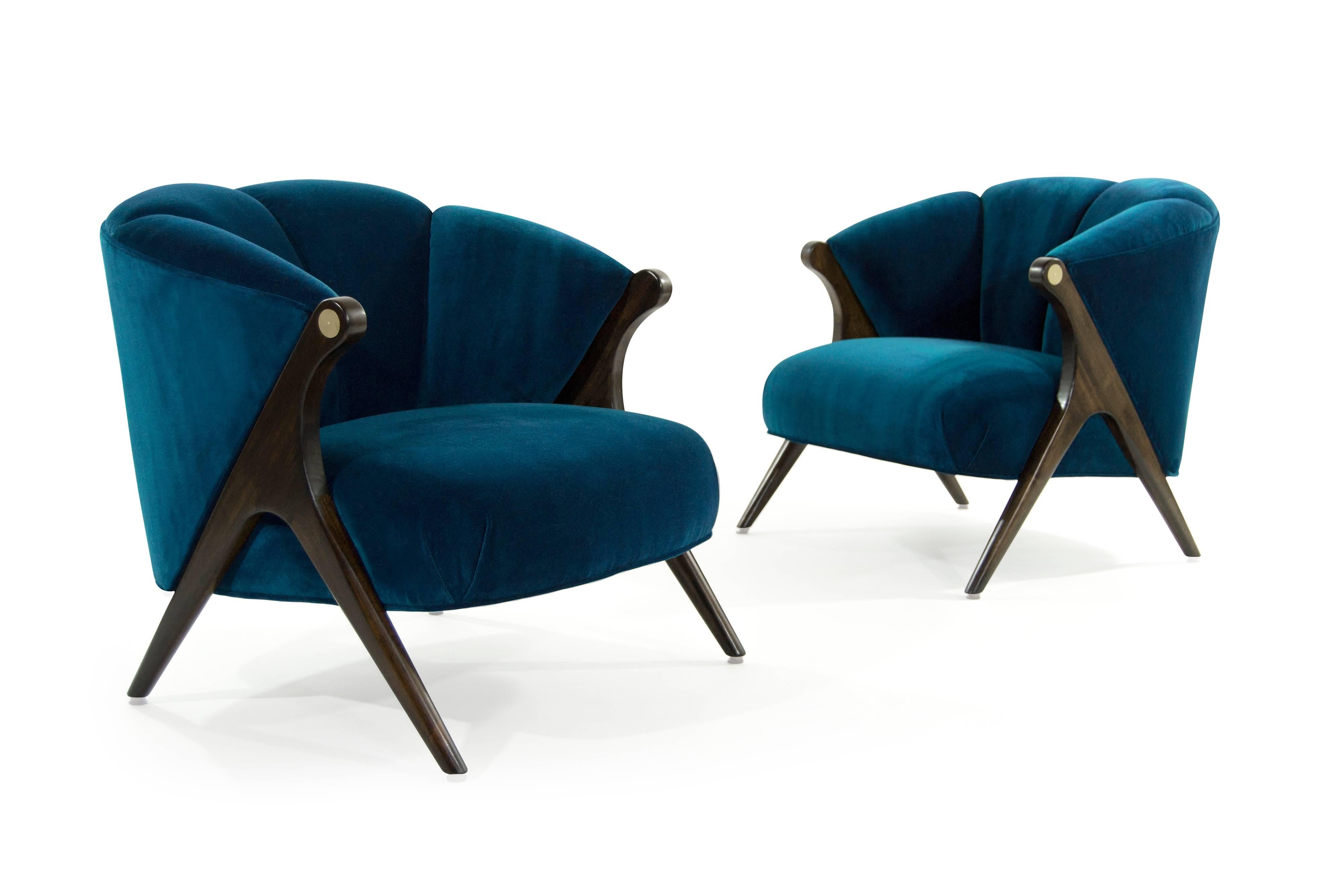 American Modernist Karpen Lounge Chairs