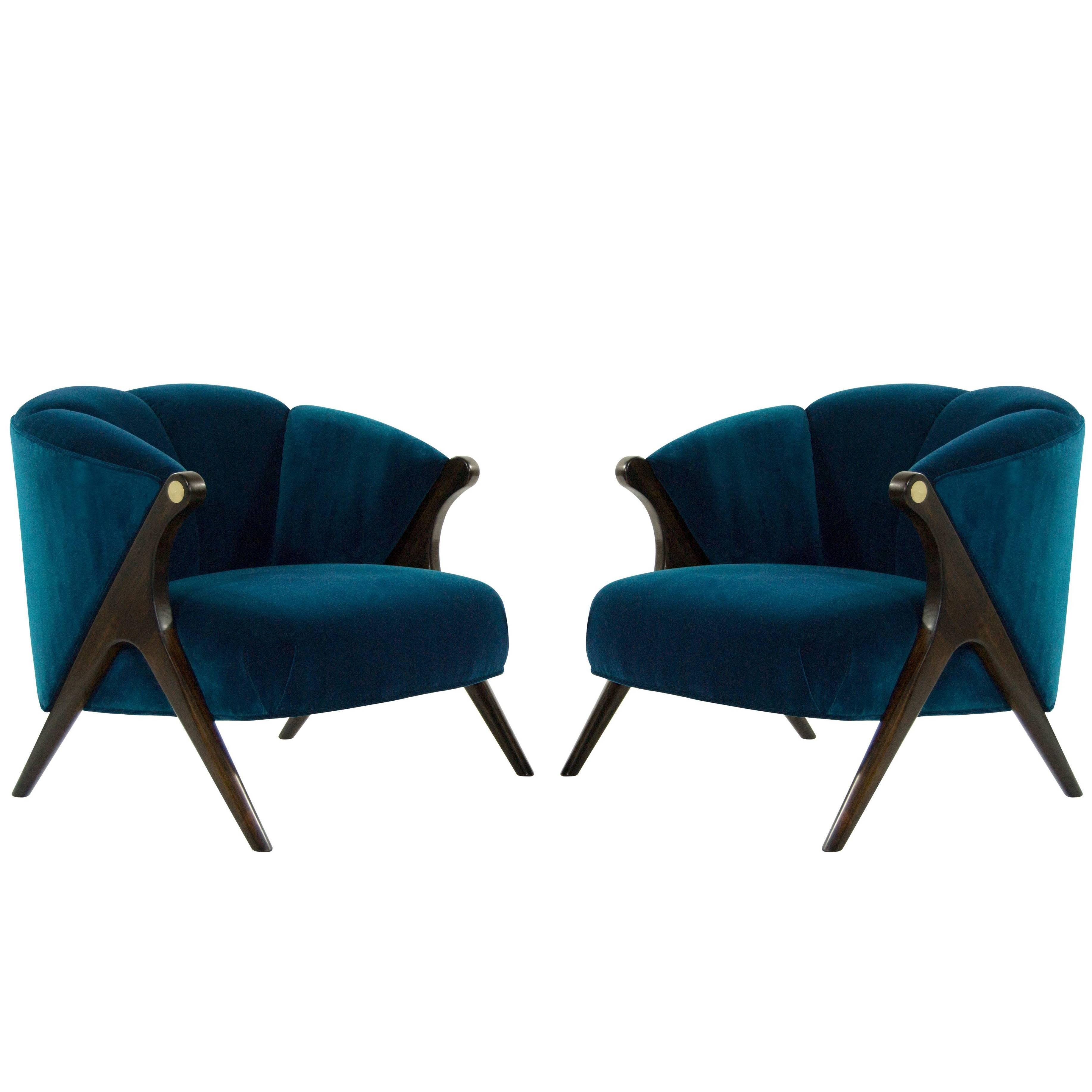 Modernist Karpen Lounge Chairs