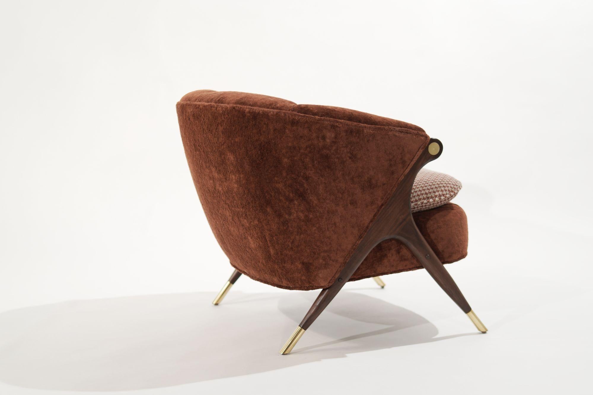 American Modernist Karpen of California Lounge Chair, C. 1950s