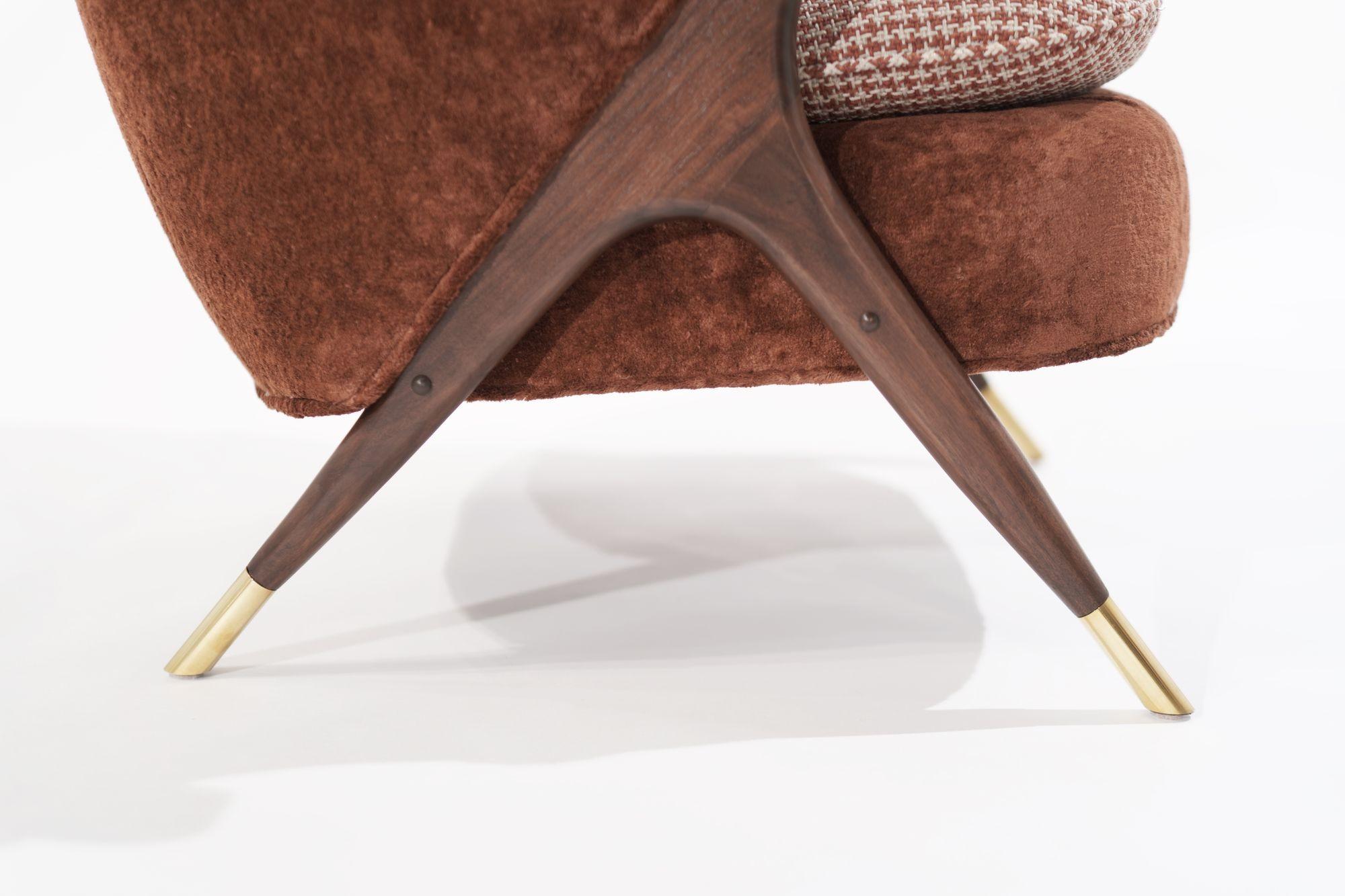 Modernist Karpen of California Lounge Chair, C. 1950s 2