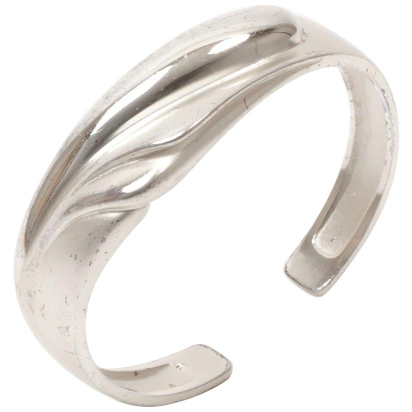 Modernist Lapponia Silver Bracelet For Sale